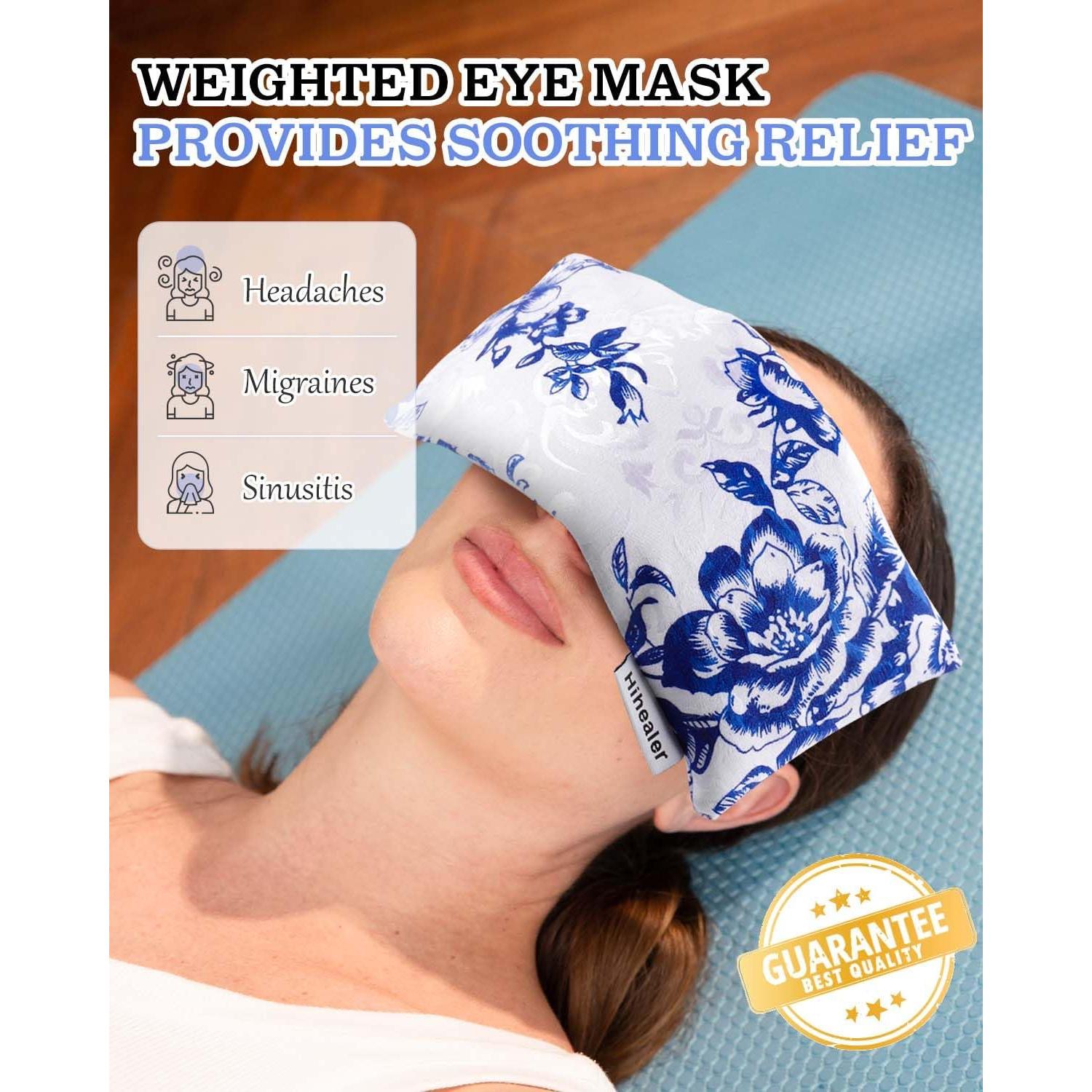 Almohadilla para Ojos Hihealer de Lavanda - Relajación y Sueño