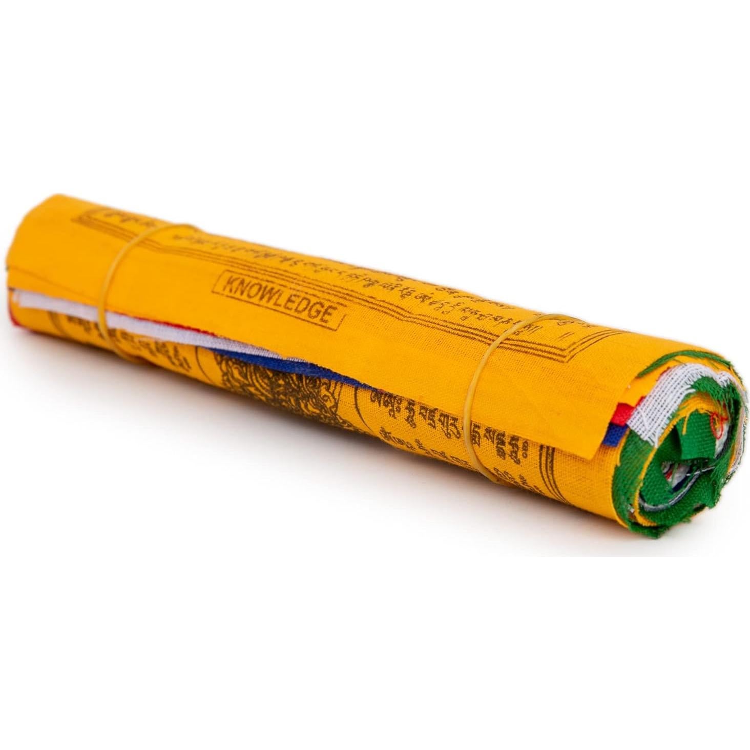 Banderas de Oración Tibetanas 10 Piezas Hechas a Mano Nepal