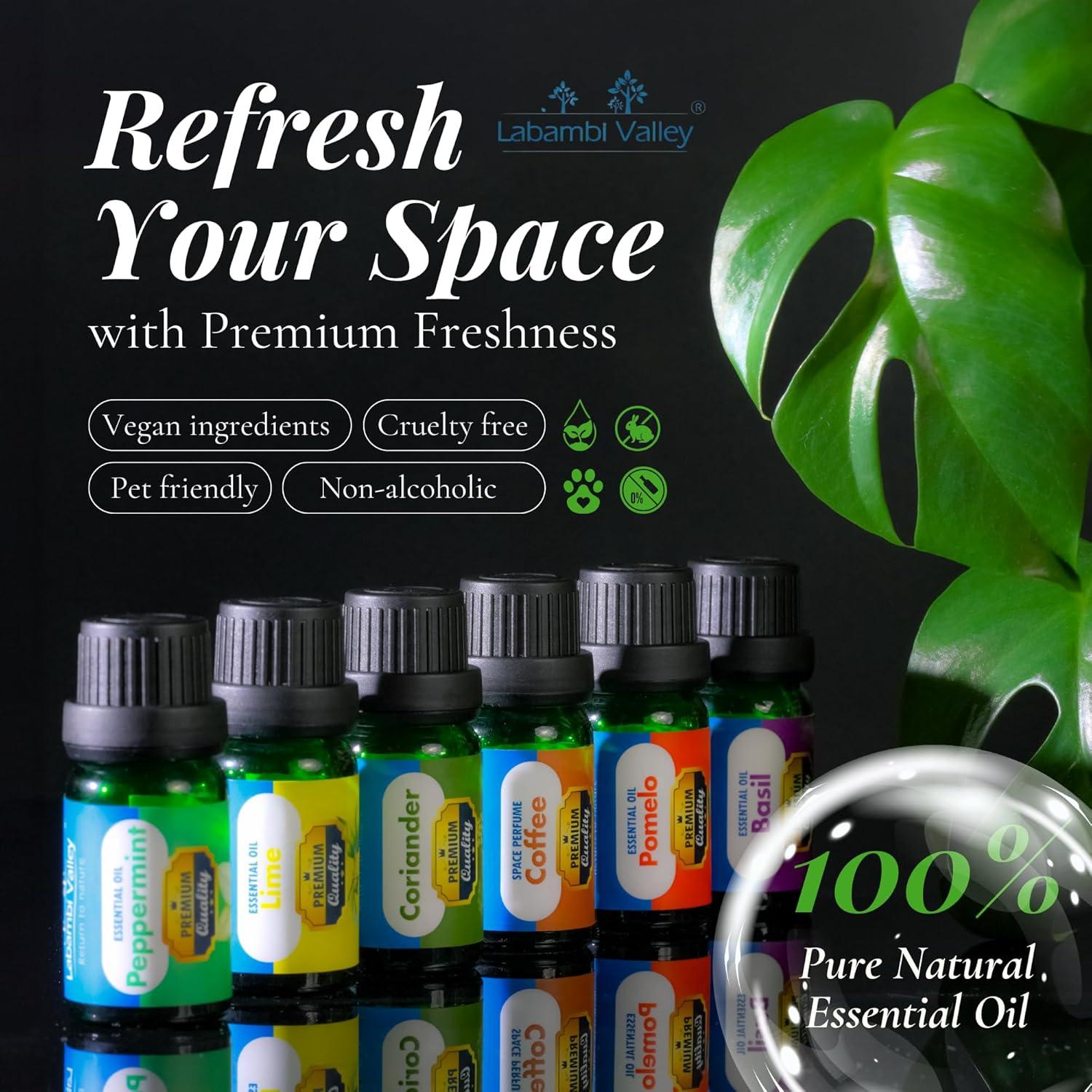 Aceite Esencial Puro Albahaca 10ml Labambi Valley - Aromaterapia