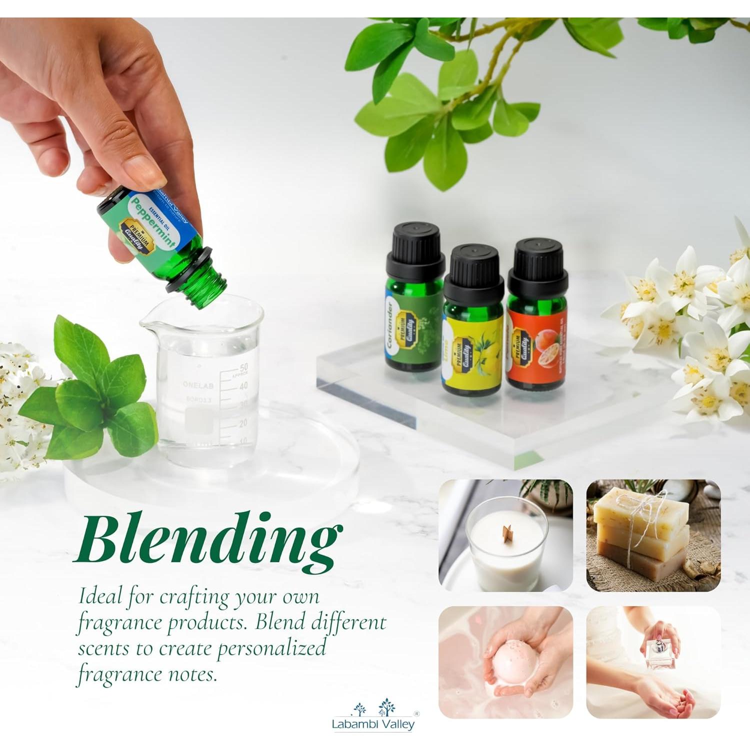 Aceite Esencial Puro Albahaca 10ml Labambi Valley - Aromaterapia