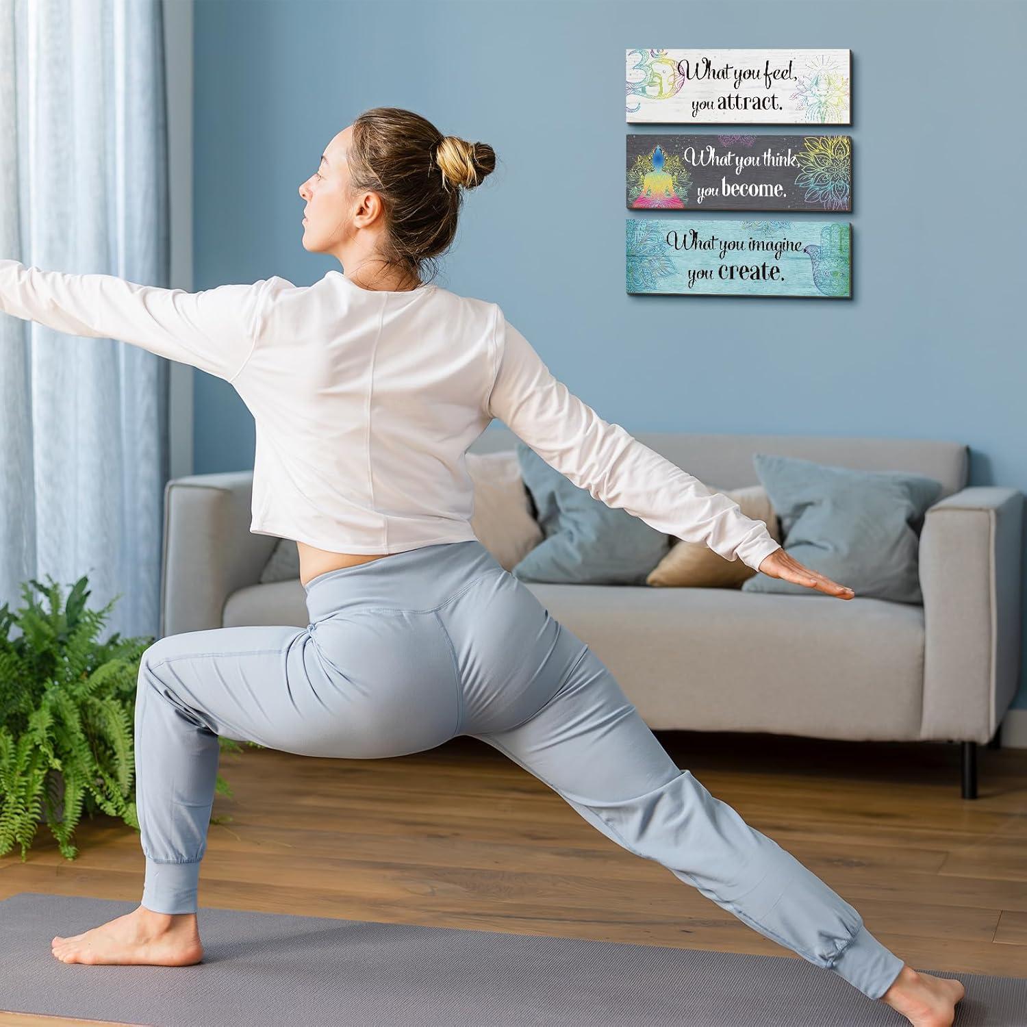 Set de 3 Decoraciones de Pared Buda Yerliker - Zen y Meditación