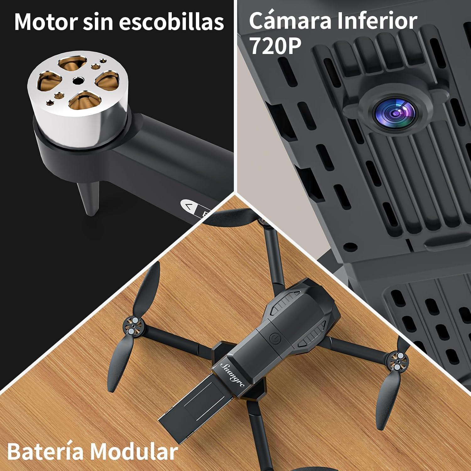 Mini Drone S508 Suangrc con Cámara HD 720P y Control por App