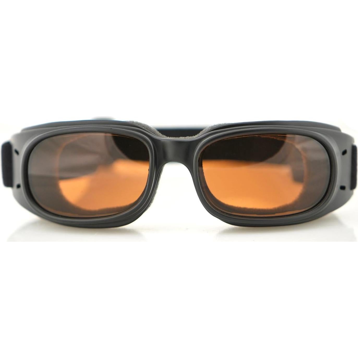 Gafas de Piston Bobster para Motocicleta y Deportes - Negro