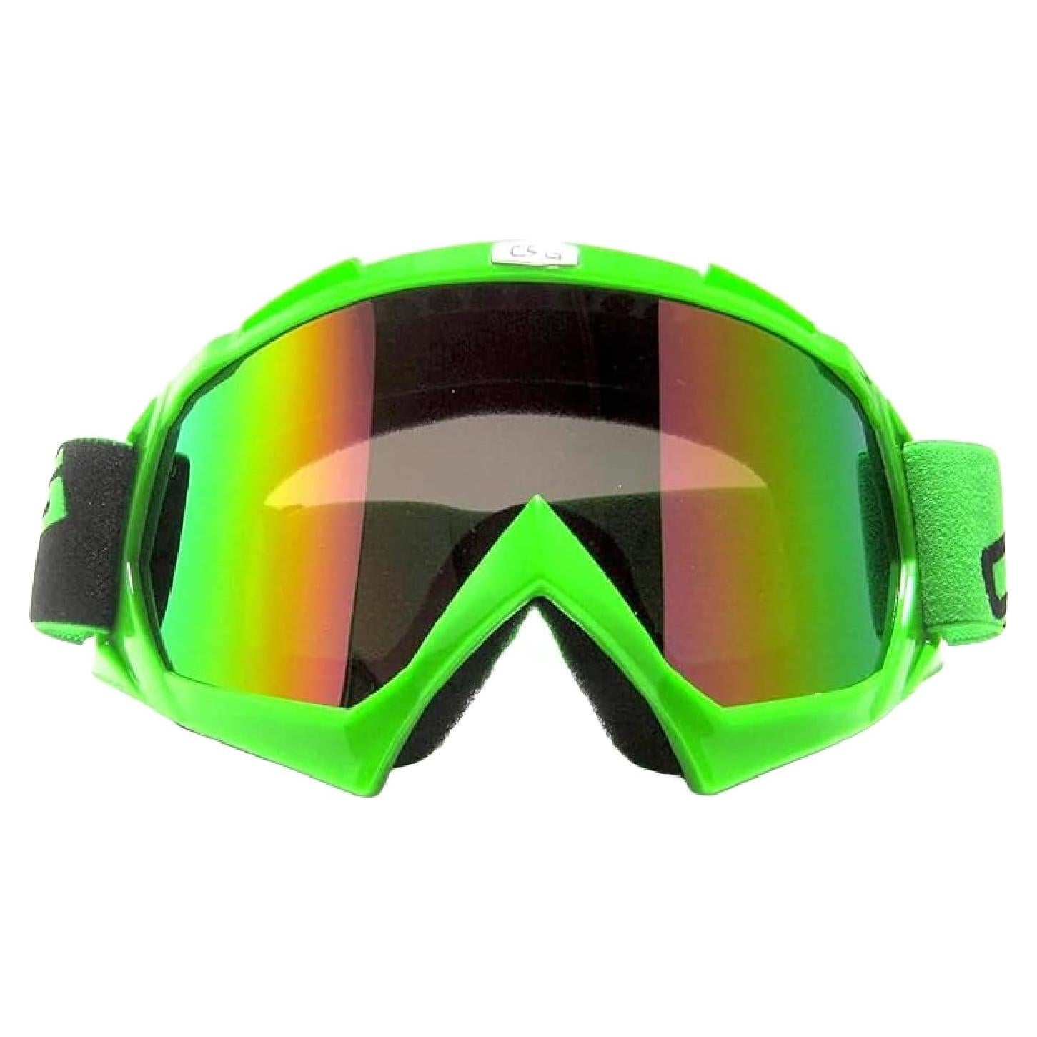 Gafas de Motociclismo CRG Sports T815-7 Multicolor Verde