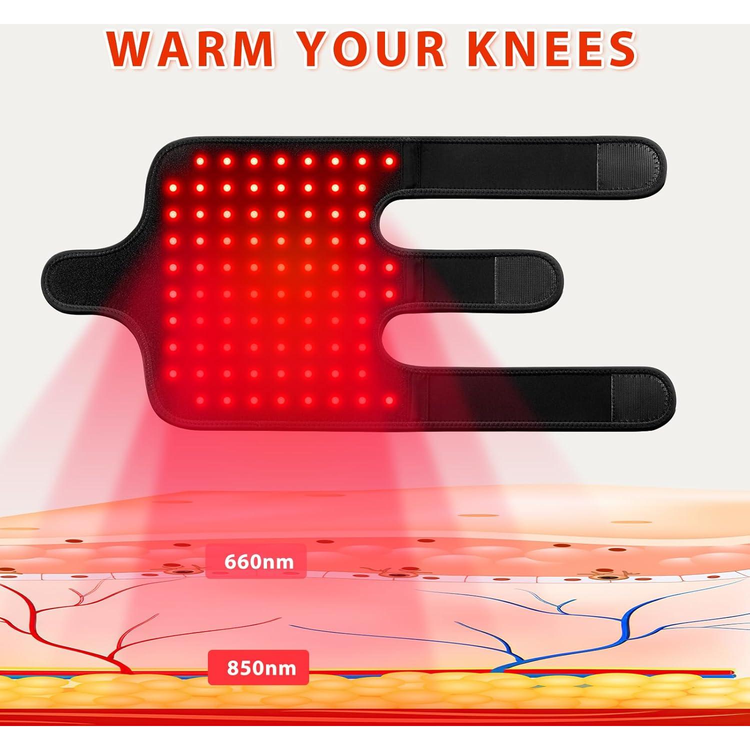 Almohadilla de Luz Roja Viconor para Rodilla 660nm 850nm