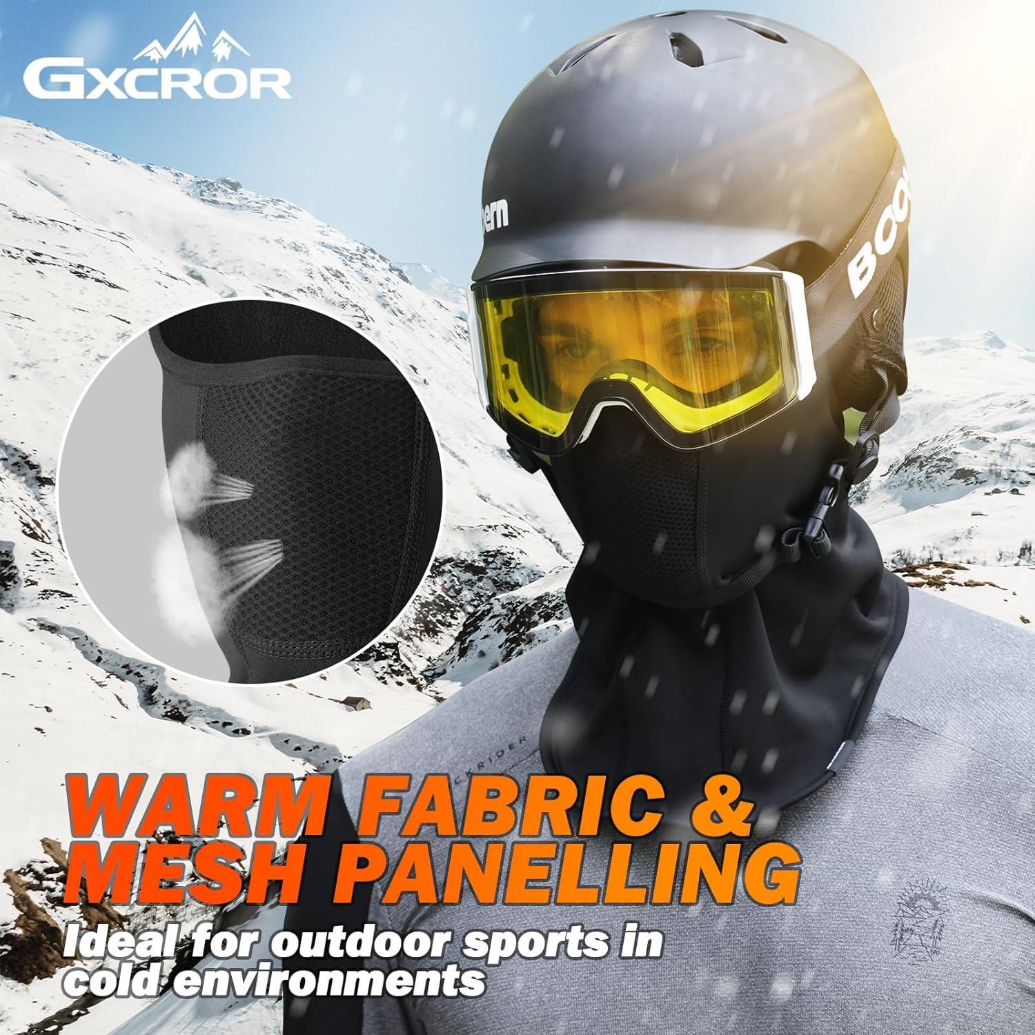 Balaclava Térmica de Invierno GXCROR para Esquí y Motocicleta