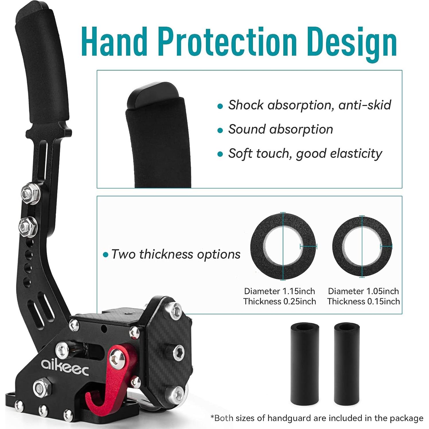 Freno de Mano USB Aikeec con Abrazadera para Simulador