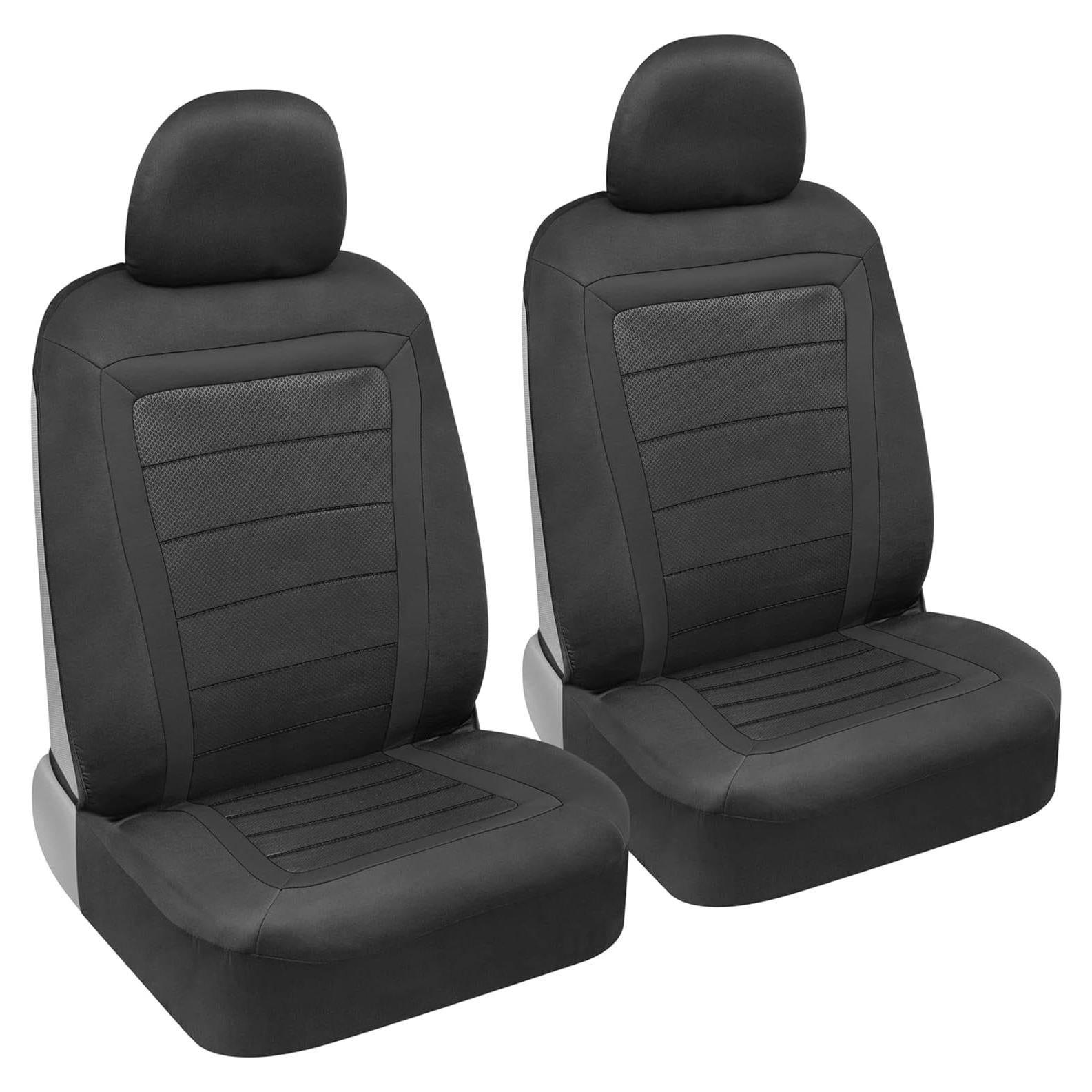 Cubiertas de Asiento Delantero BDK OS271BK Malla Negra Universal