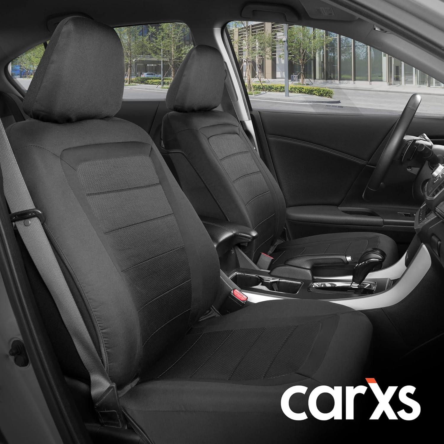 Cubiertas de Asiento Delantero BDK OS271BK Malla Negra Universal