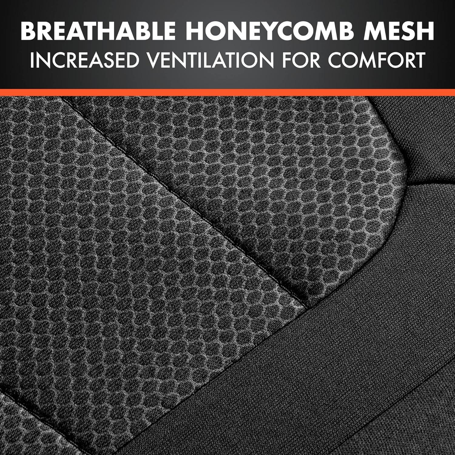 Cubiertas de Asiento Delantero BDK OS271BK Malla Negra Universal