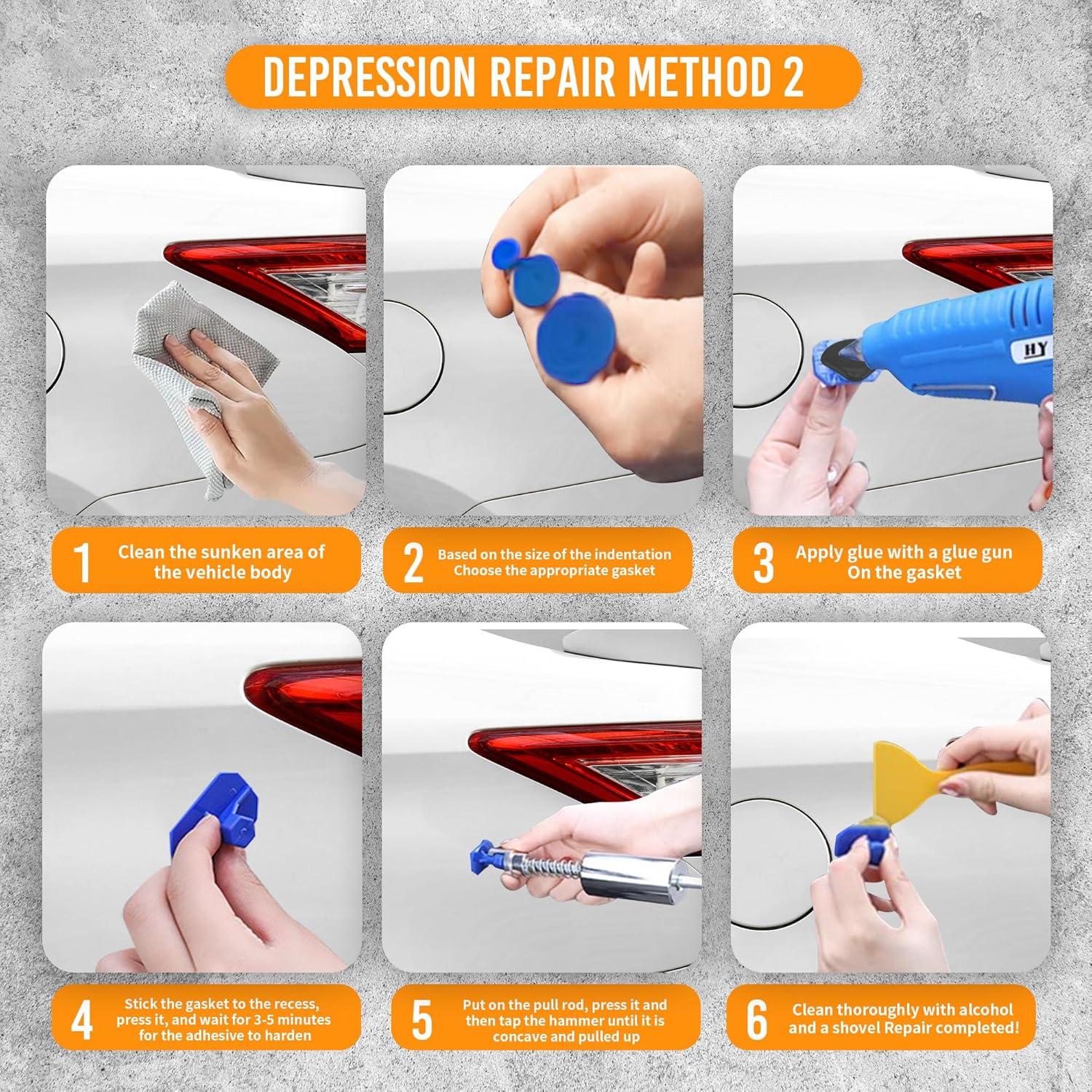 32 Palos de Pegamento Caliente MATUFF para Reparación de Abolladuras