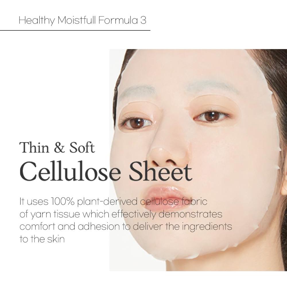 Mascarilla Facial Hidratante ETUDE Colágeno 5 Piezas