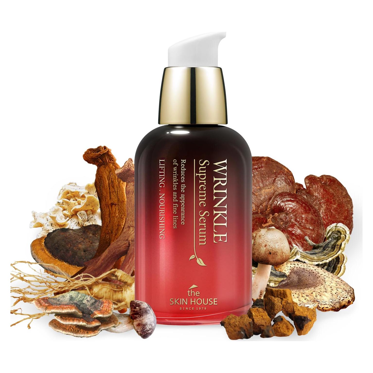 Serum Antiarrugas Skin House 20ml Ginseng Rojo Coreano