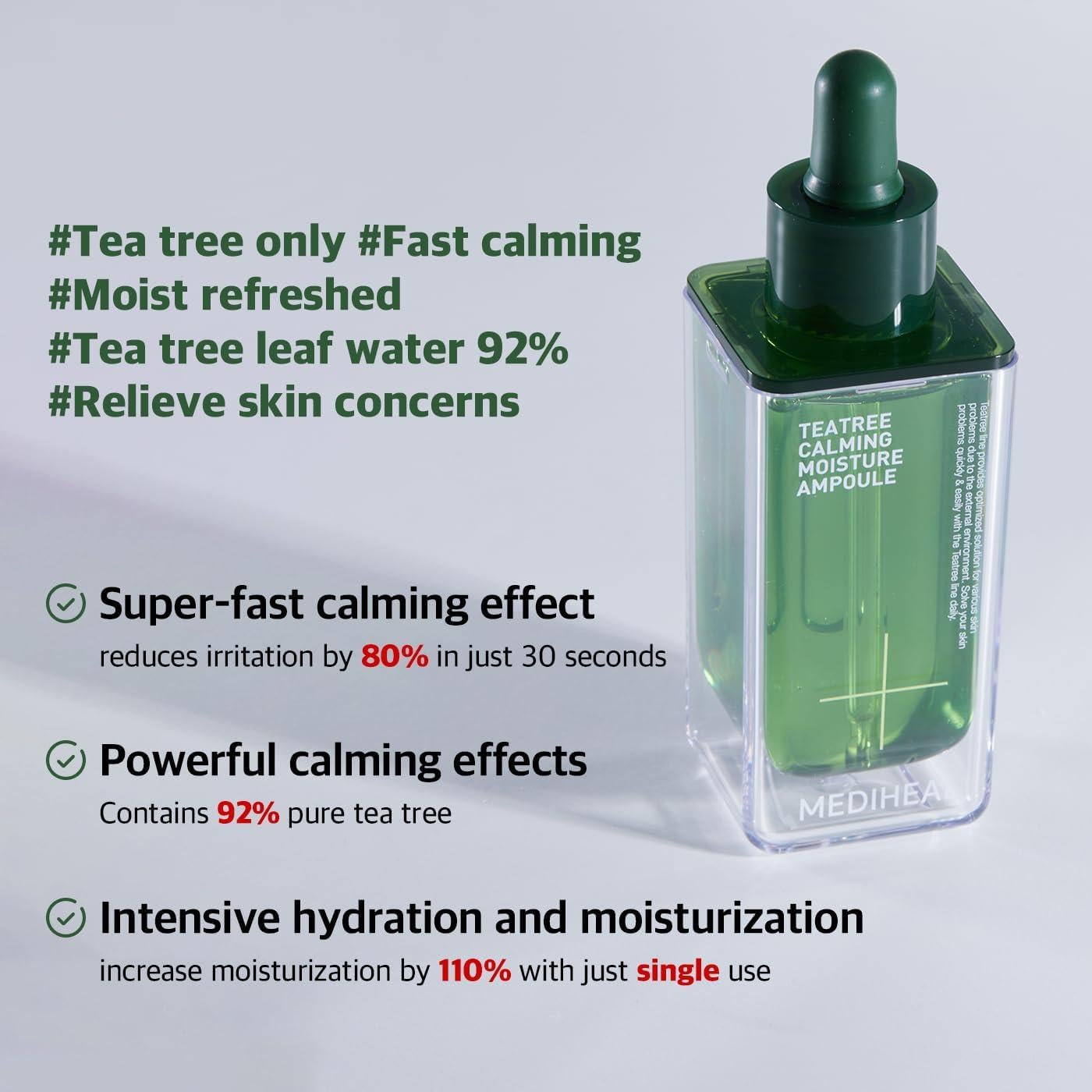 Ampoule Hidratante Mediheal Teatree 50ml - Calma y Hidrata