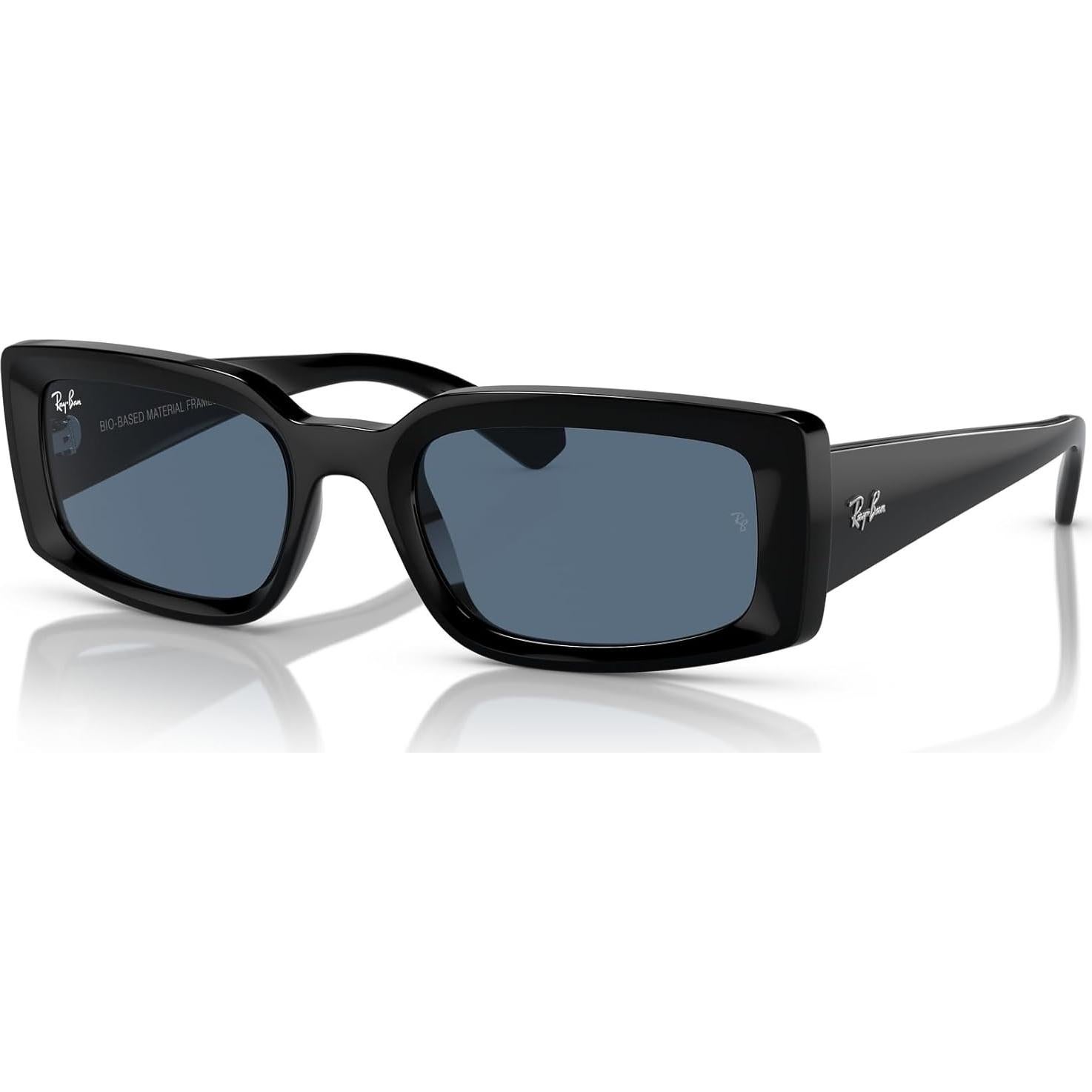 Gafas de sol Ray-Ban RB4395 Kiliane, Negro/Azul oscuro, 54 mm