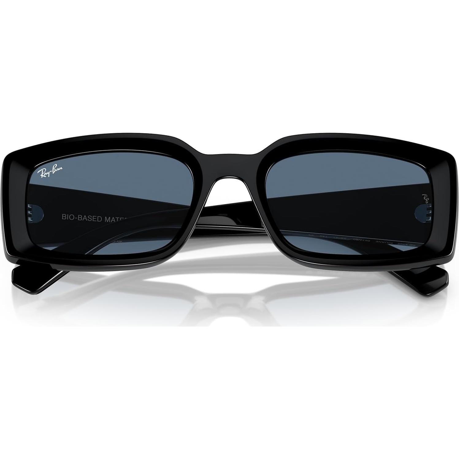 Gafas de sol Ray-Ban RB4395 Kiliane, Negro/Azul oscuro, 54 mm