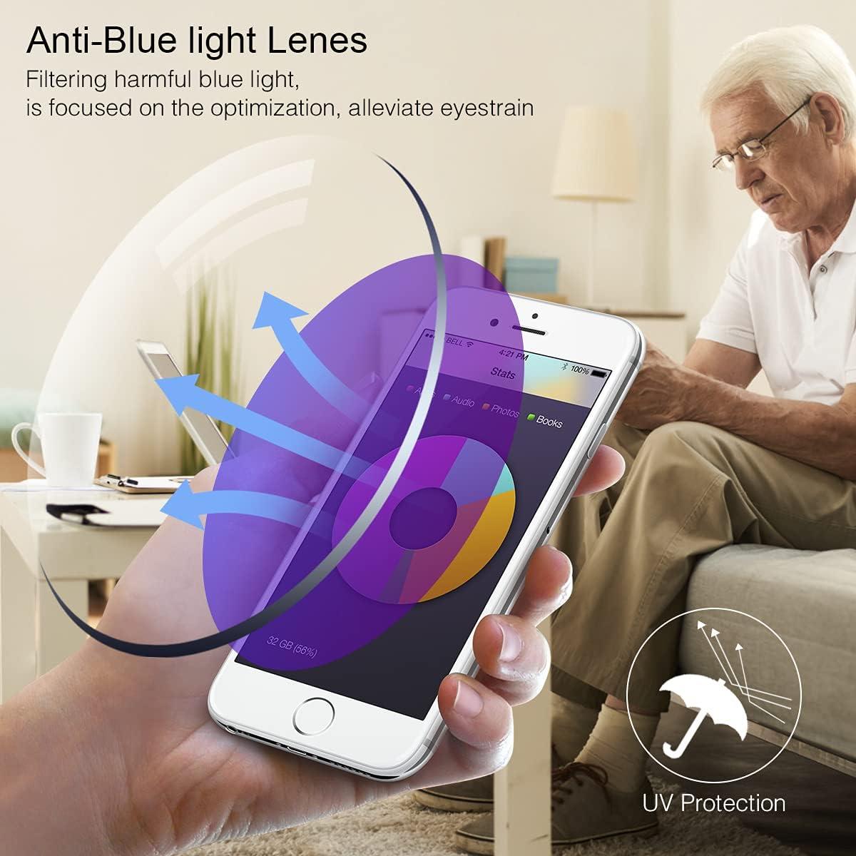 Gafas de lectura bifocales foto-cromáticas YIMI UV400