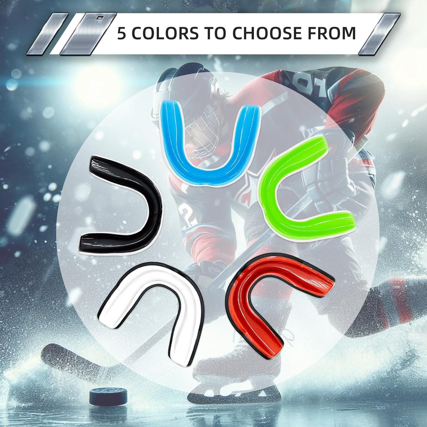 Paquete de 5 Protectores Bucales LPONJAR para Niños y Jóvenes