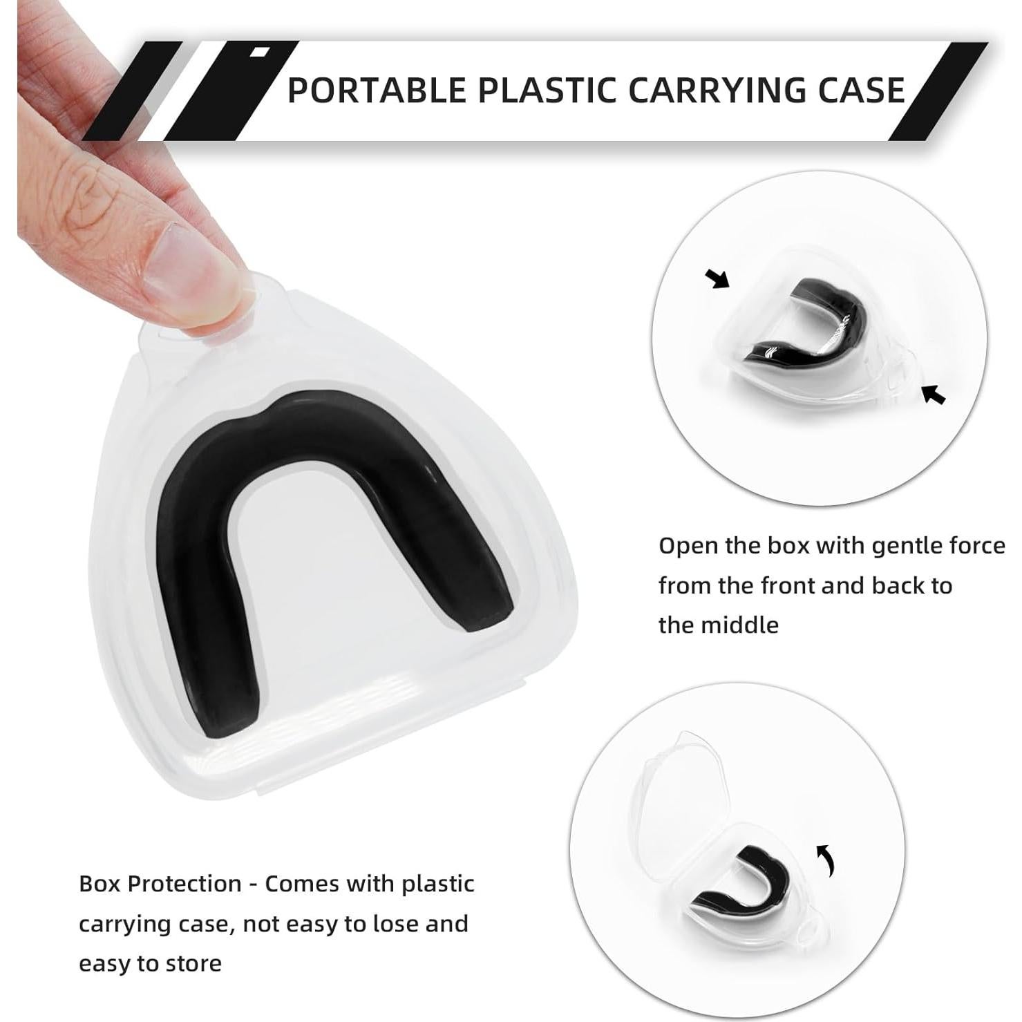 Paquete de 5 Protectores Bucales LPONJAR para Niños y Jóvenes