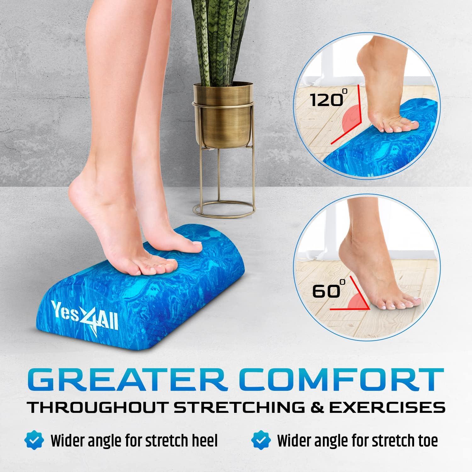 Rodillo de Espuma EVA Yes4All 30.48 cm Azul para Masaje