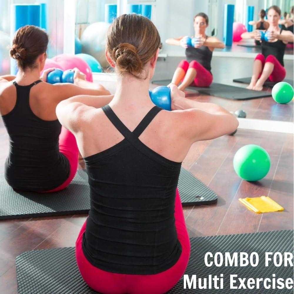Pelotas de Tonificación Yes4All 0.91kg x2 para Pilates