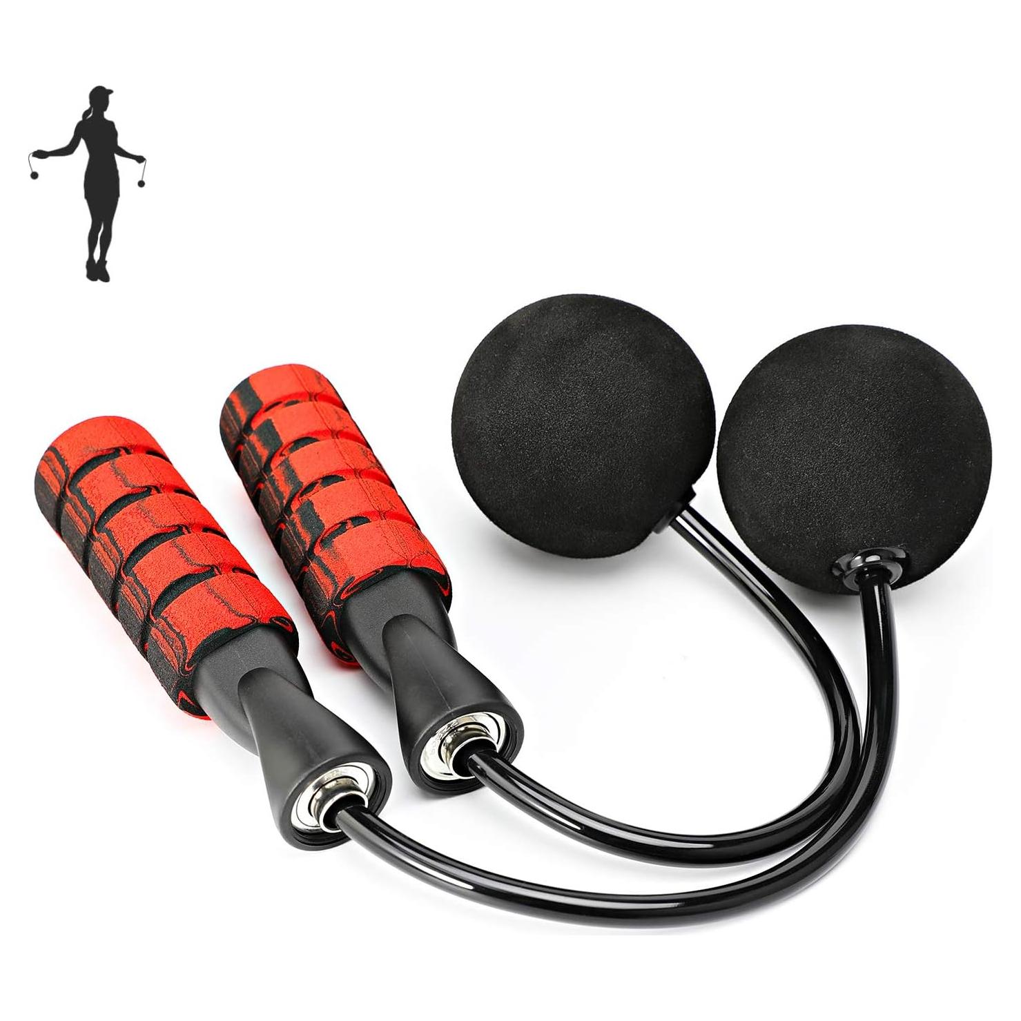 Cuerda de Salto Sin Cuerda APLUGTEK Ajustable con Peso 0.23 kg