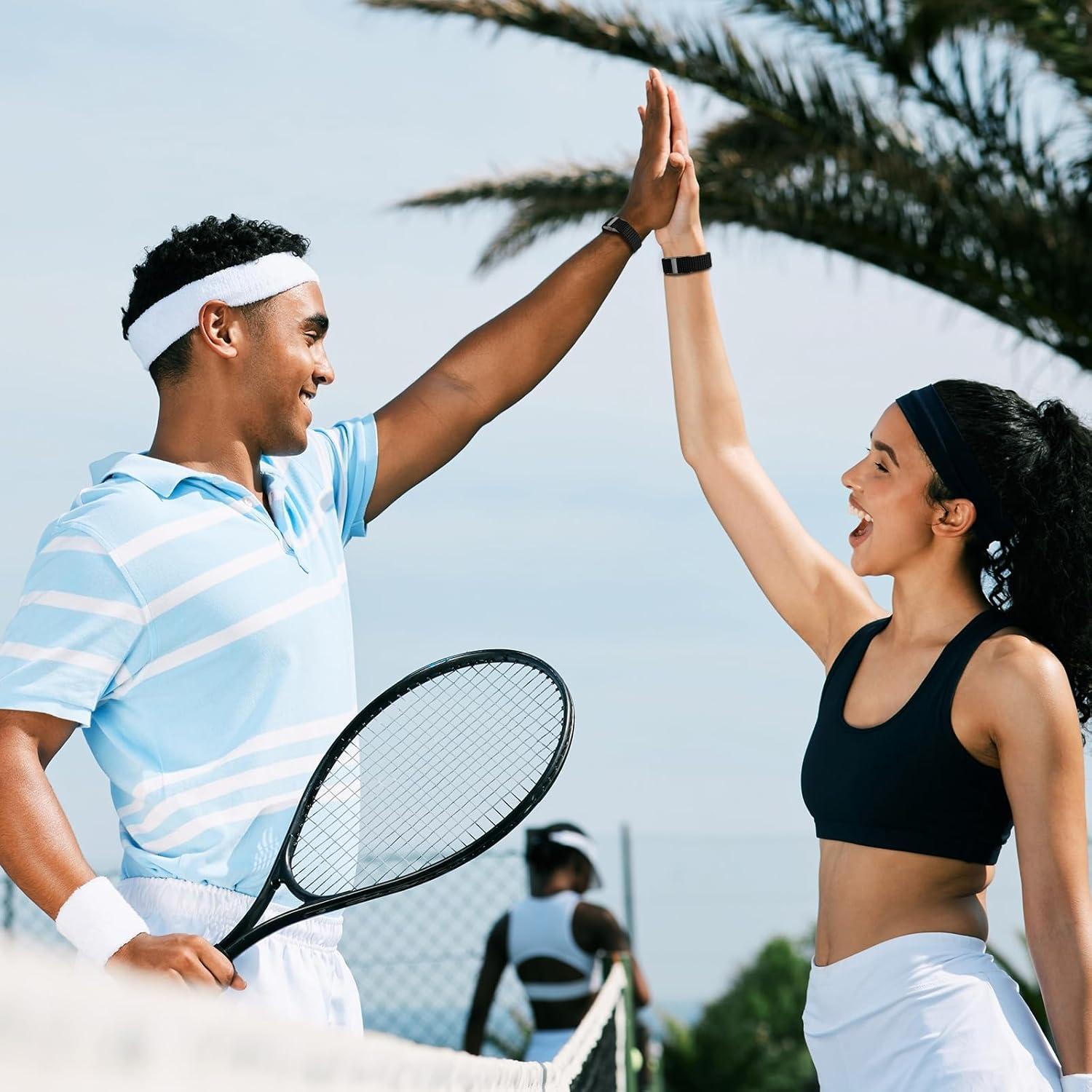 Pulsera de Salud Inteligente IAMJOY Negro, Monitoreo 24/7