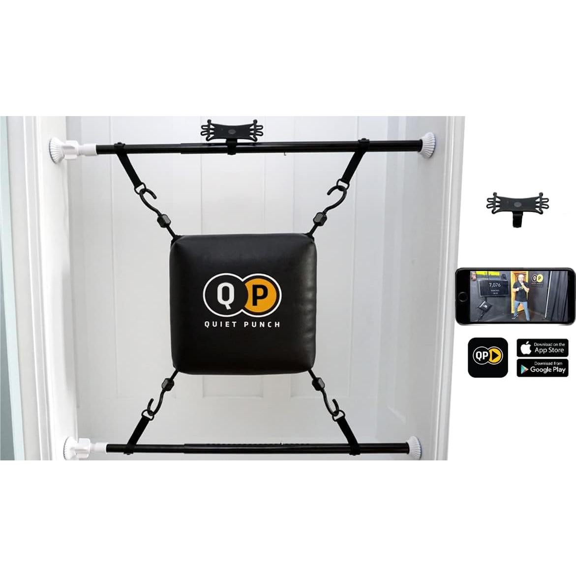 Bolsa de Boxeo para Puerta Quiet Punch 30.48 cm Portátil