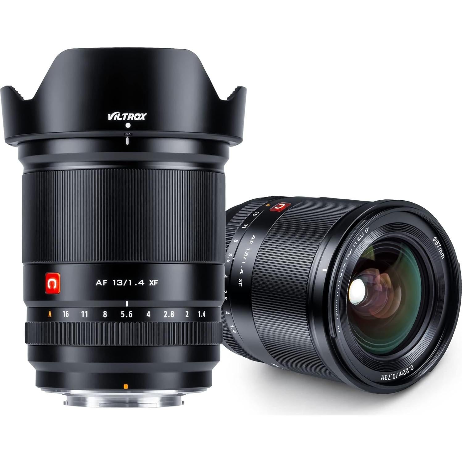 Lente VILTROX 13mm F1.4 XF para cámaras Fujifilm X-Mount