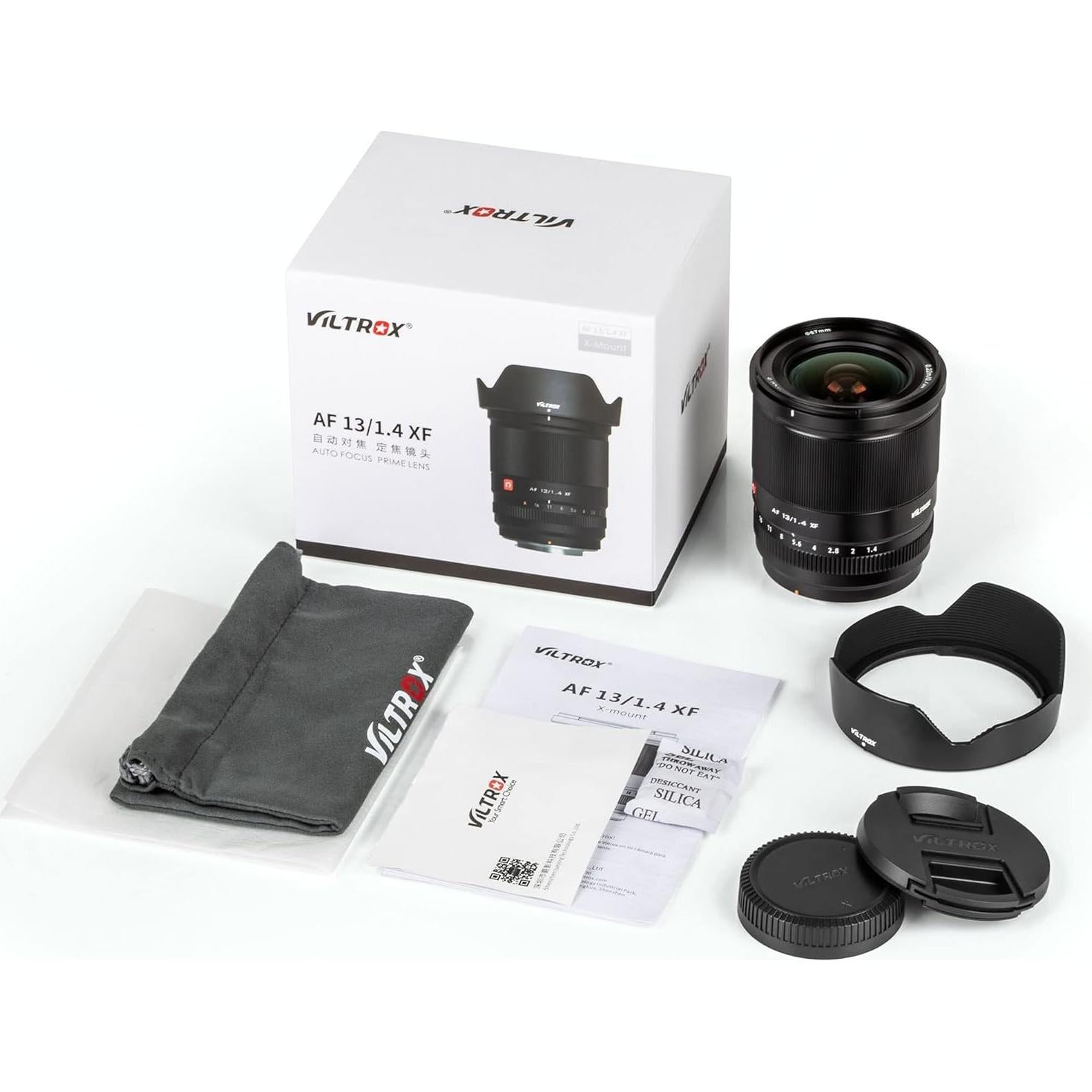 Lente VILTROX 13mm F1.4 XF para cámaras Fujifilm X-Mount