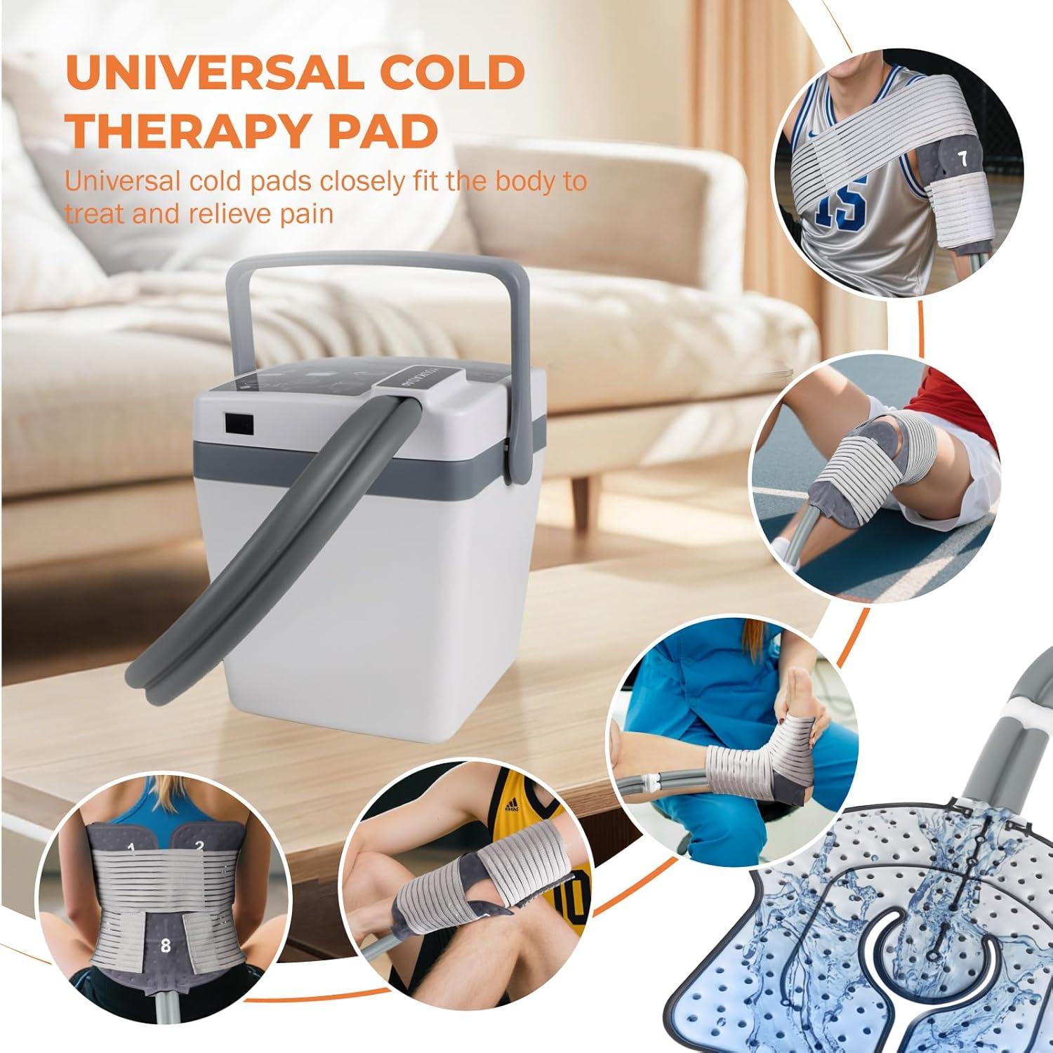 Máquina de Terapia Fría YOUKADA para Rodilla y Articulaciones