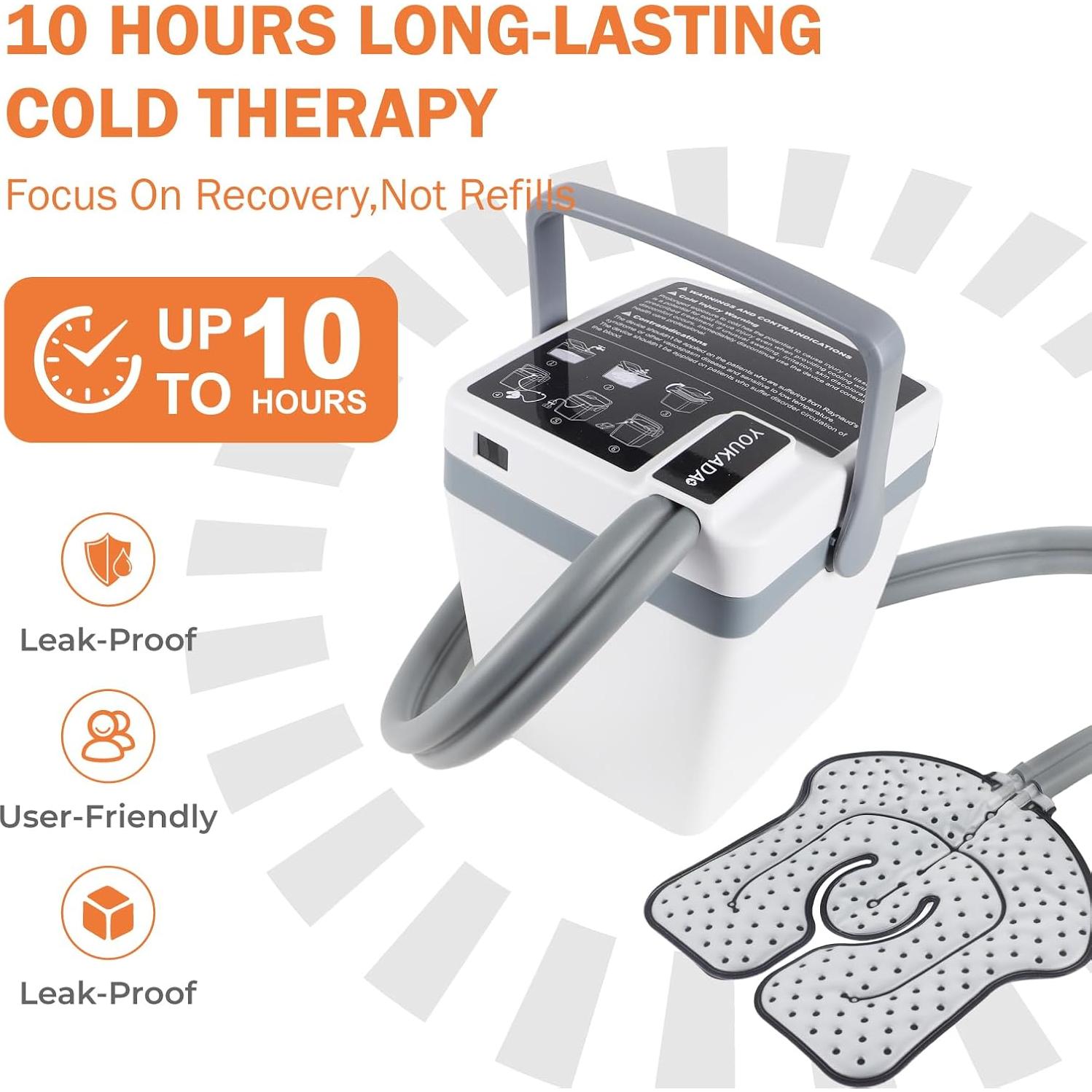 Máquina de Terapia Fría YOUKADA para Rodilla y Articulaciones