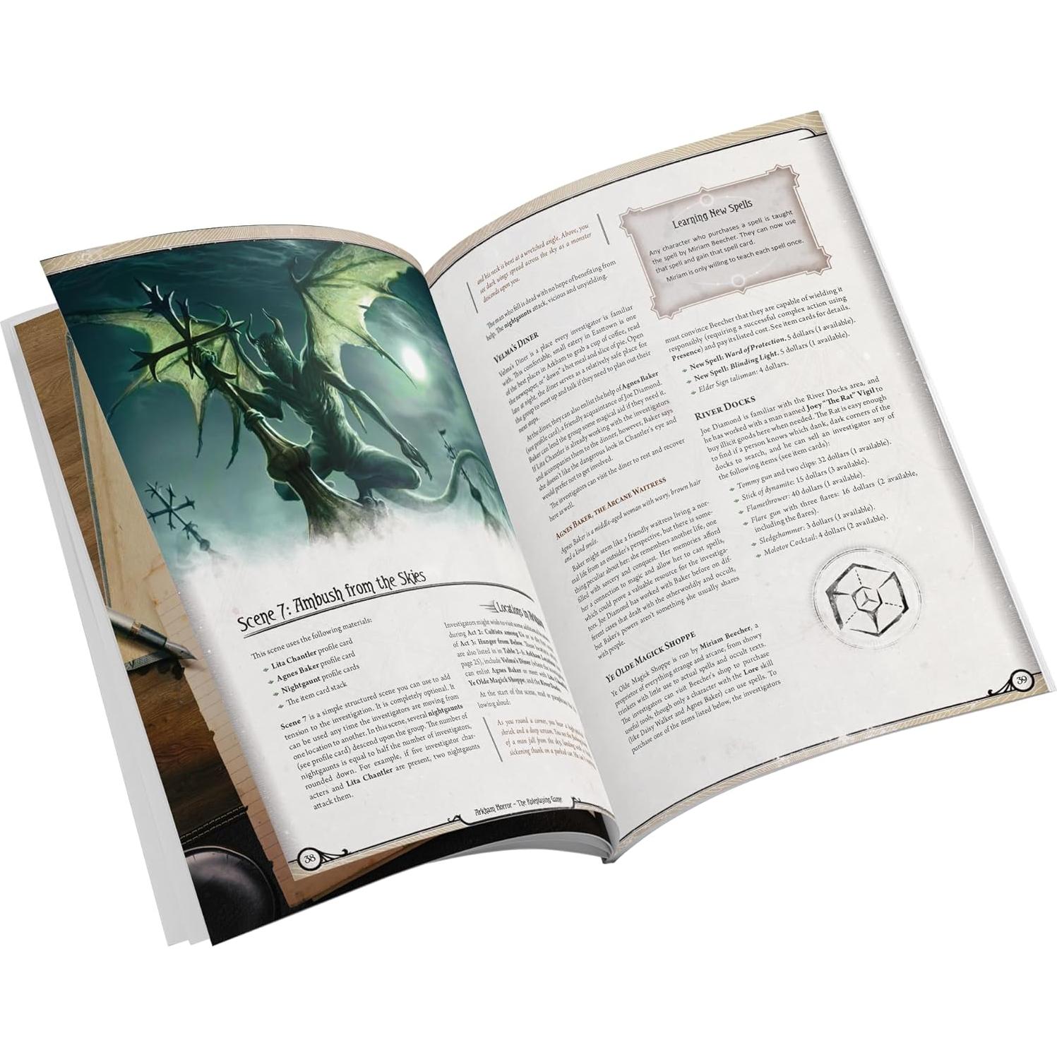 Juego de Rol Arkham Horror - Starter Set Aventura RPG 14+