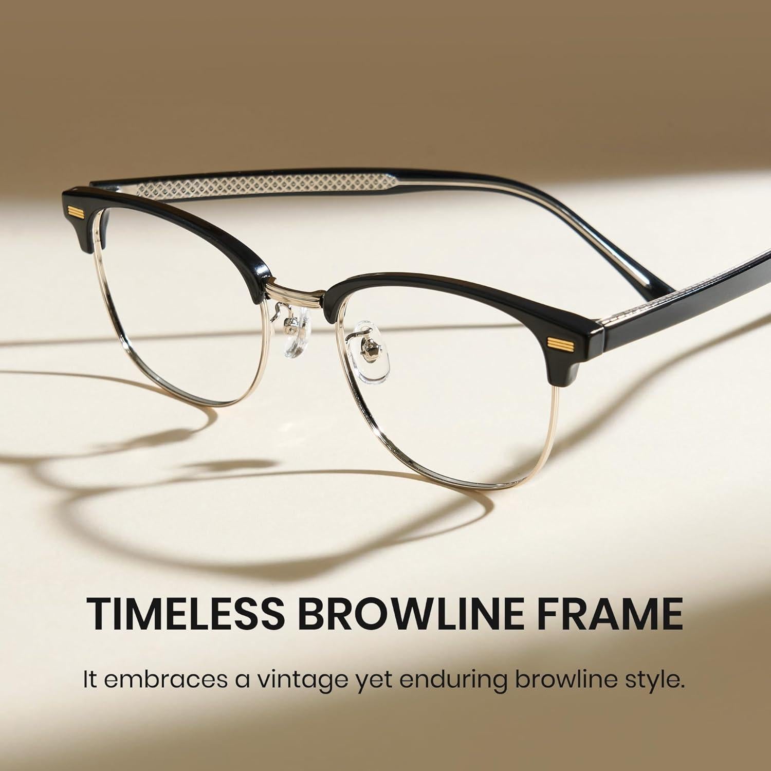 Gafas de bloqueo de luz azul Cyxus unisex, alivio fatiga ocular