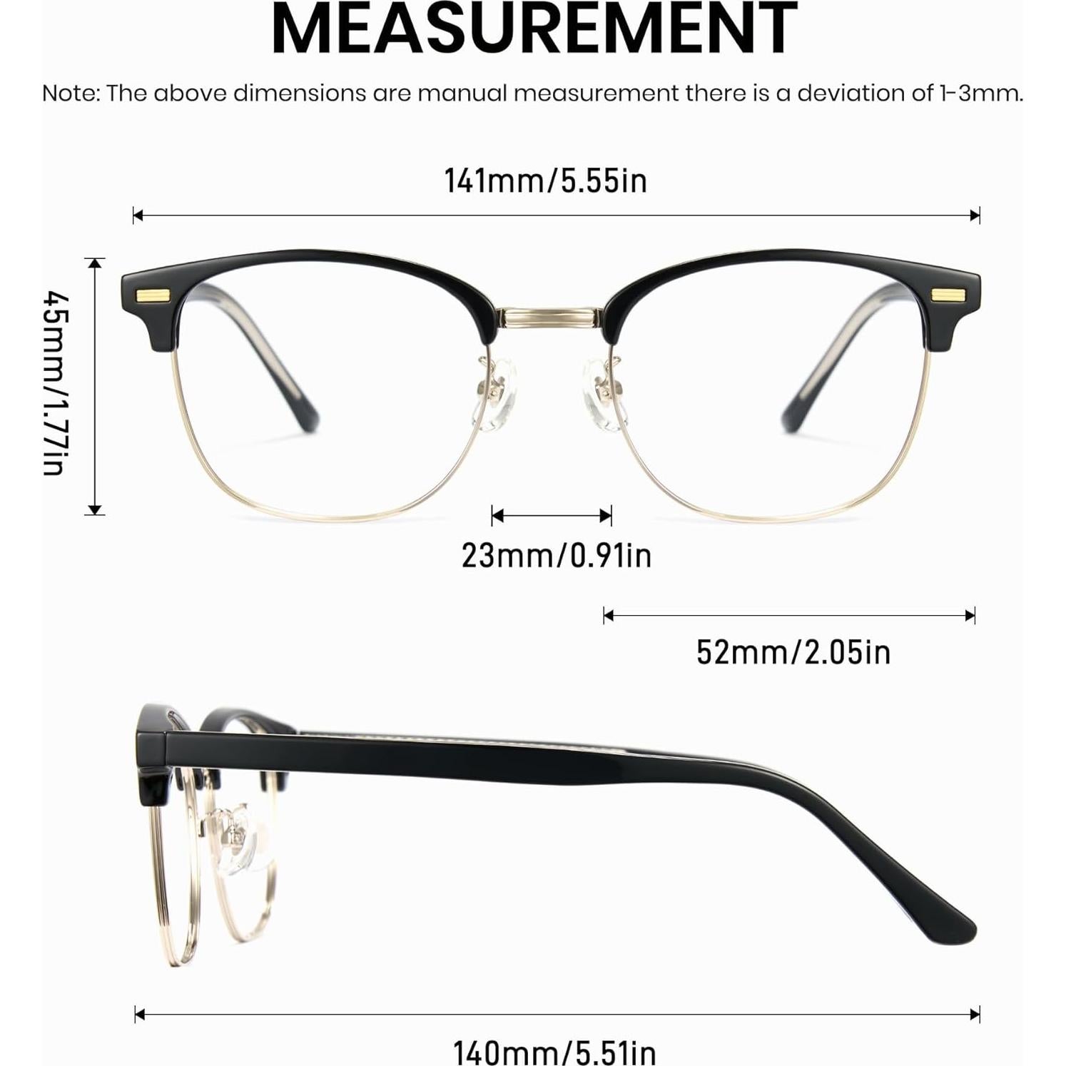 Gafas de bloqueo de luz azul Cyxus unisex, alivio fatiga ocular