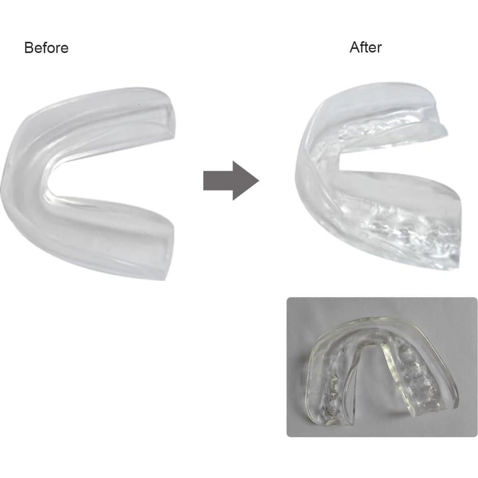 4 Protectores Bucales Moldeables Zooshine Chroma para Deportes