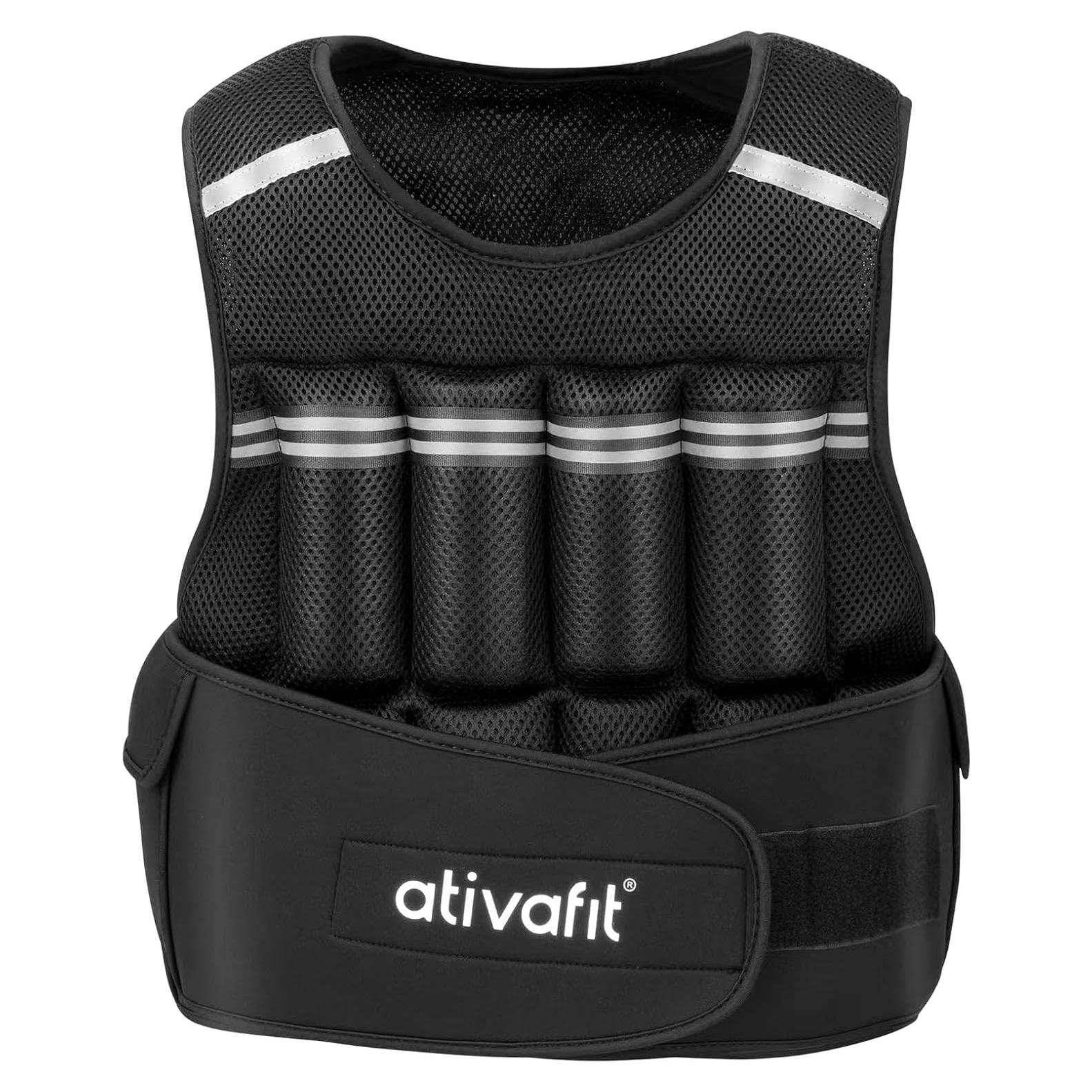 Chaleco con peso ajustable Ativafit 10 kg para entrenamiento