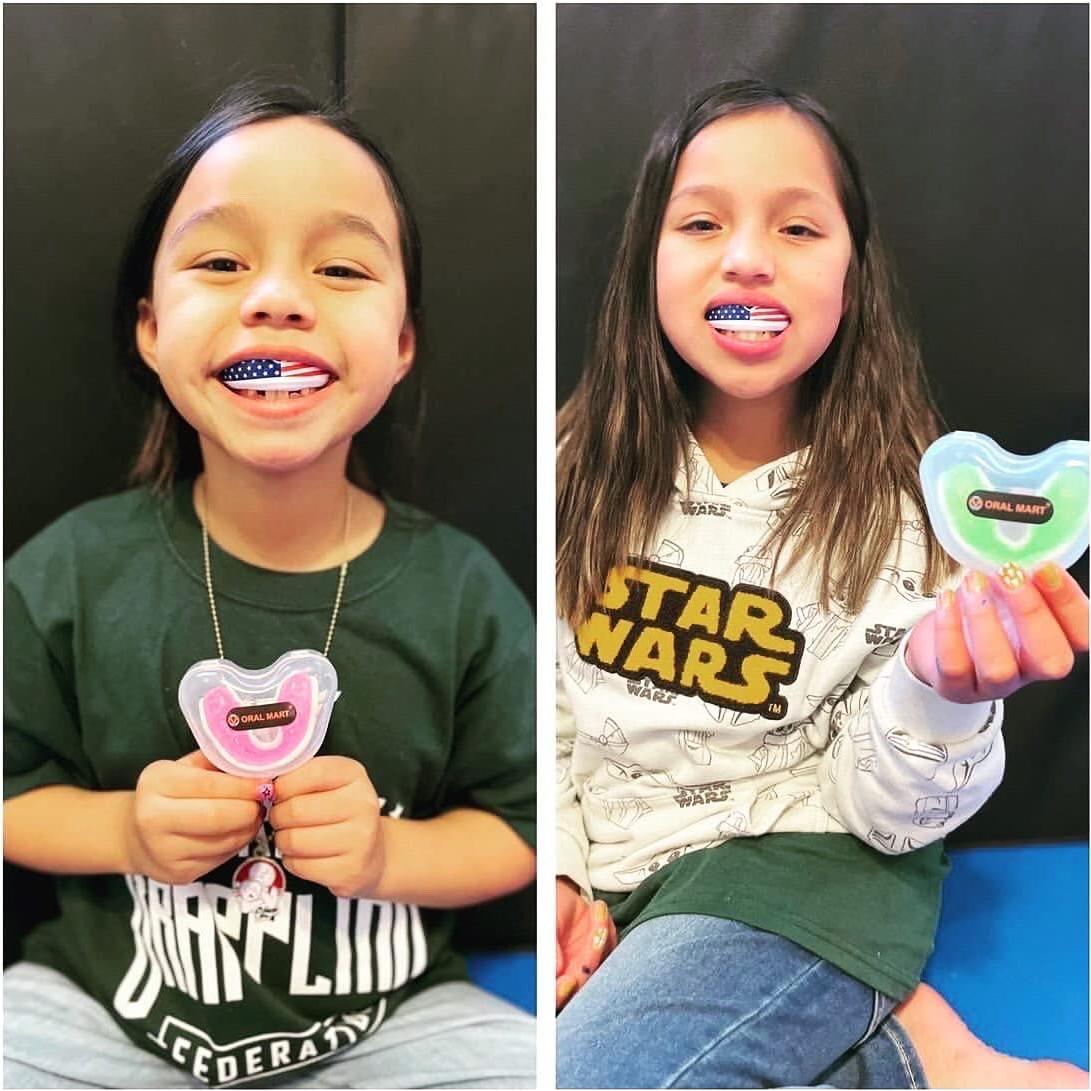 Protector Bucal Deportivo Juvenil Oral Mart - Bandera Americana