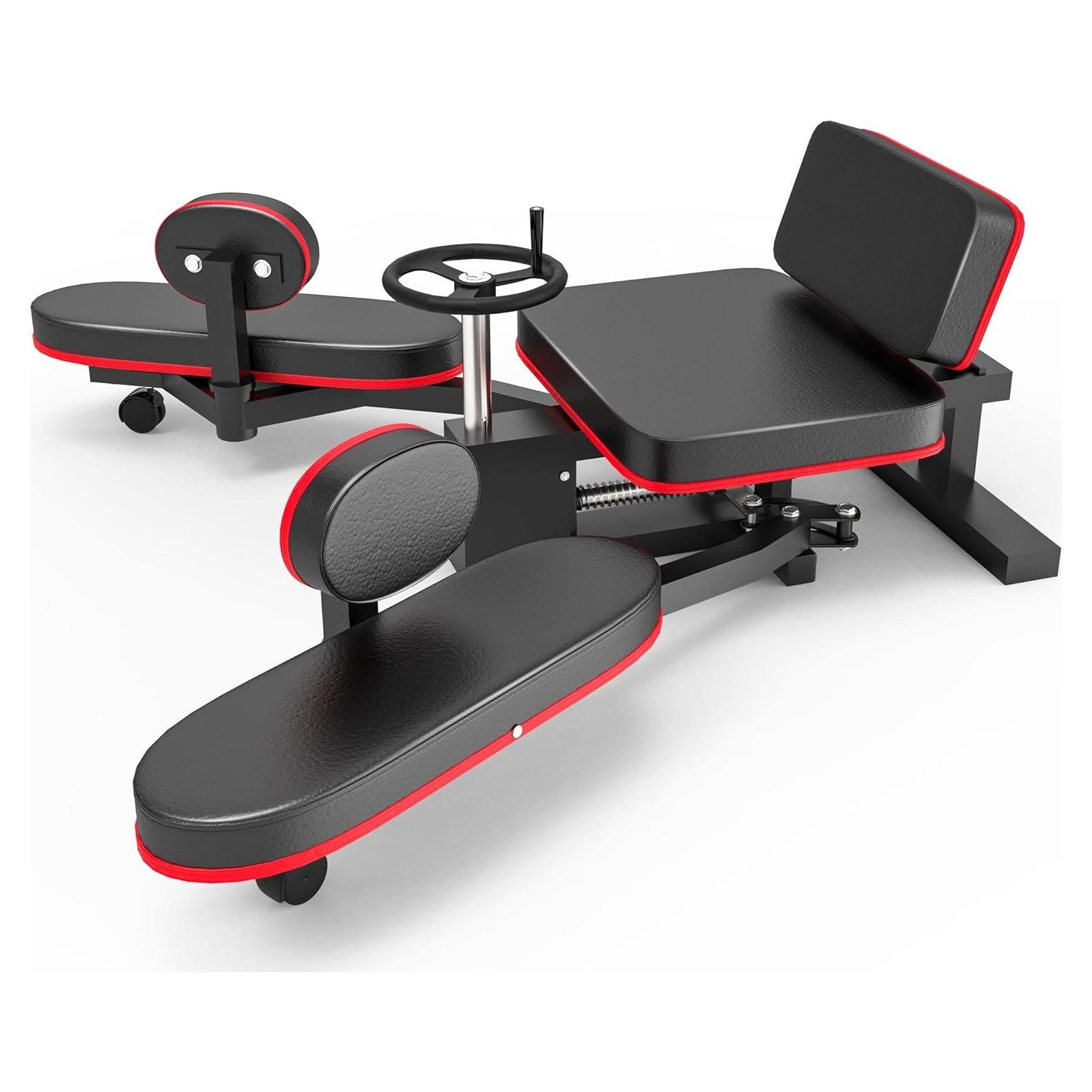 Máquina de Estiramiento de Piernas Rigel R1, 100 kg, Acero