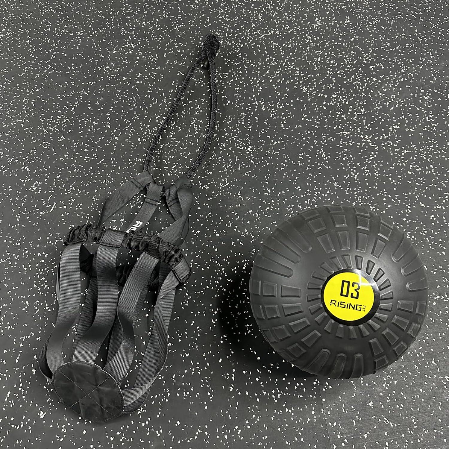 Bolsa de Balón Medicinal RISINGFIT Ajustable para Entrenamiento