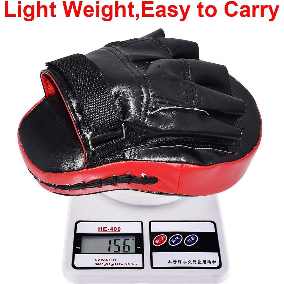 Mitones de Boxeo TLBTEK 2PCS para Kickboxing y MMA - Rojo