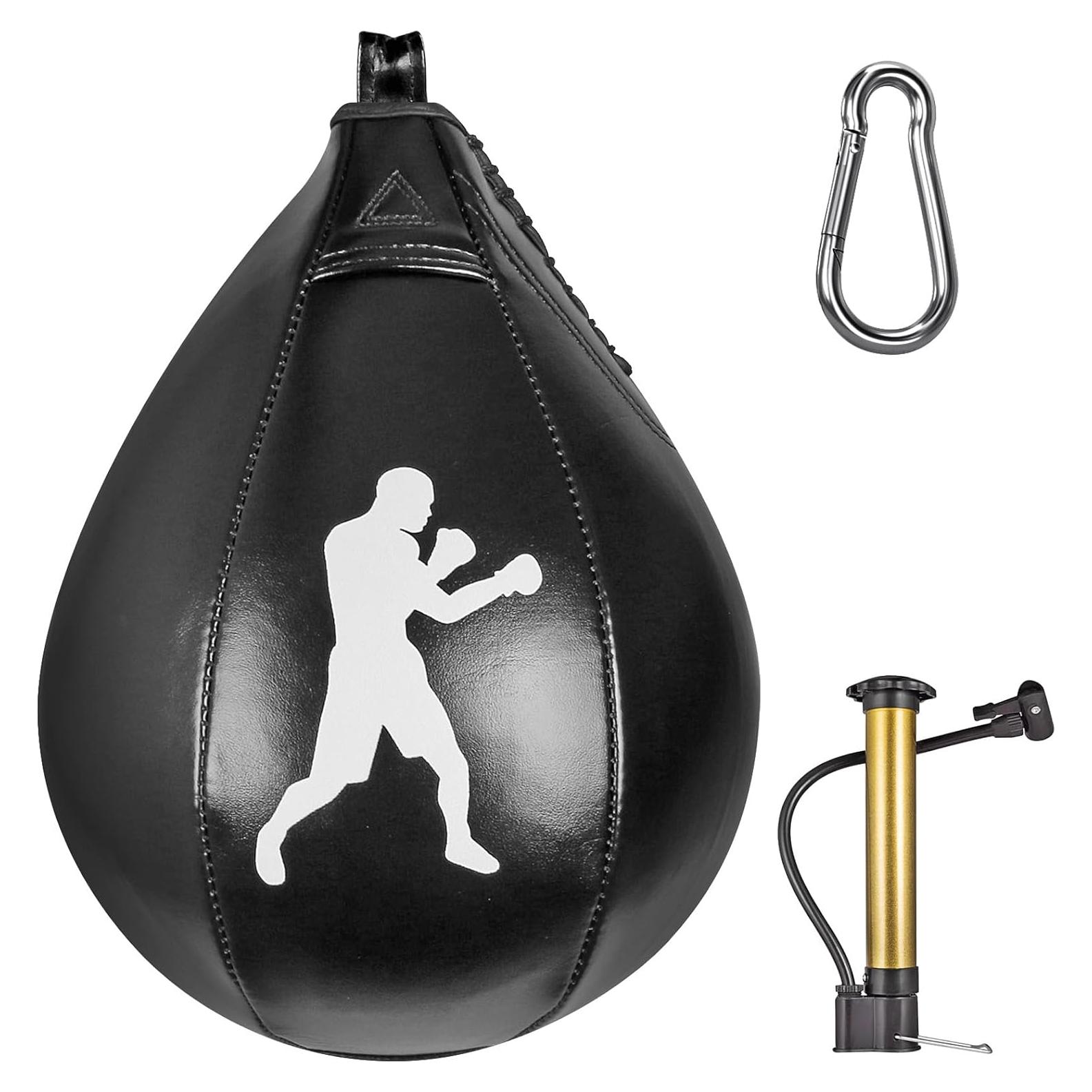 Bolsa de Velocidad de Cuero BeneLabel 20cm con Inflador