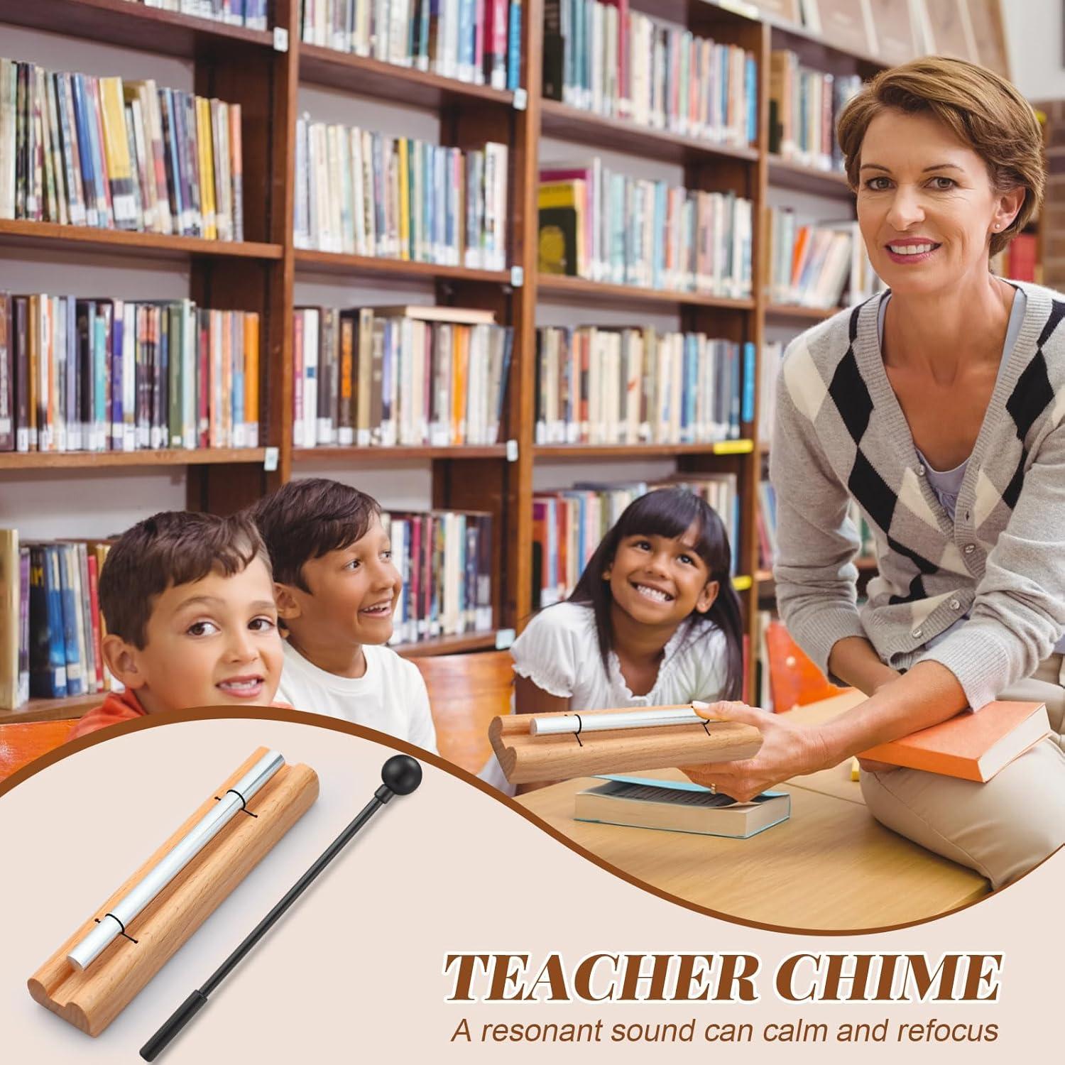 Campanas de Mano Yeshone para Meditación y Aula - 2 Paquetes