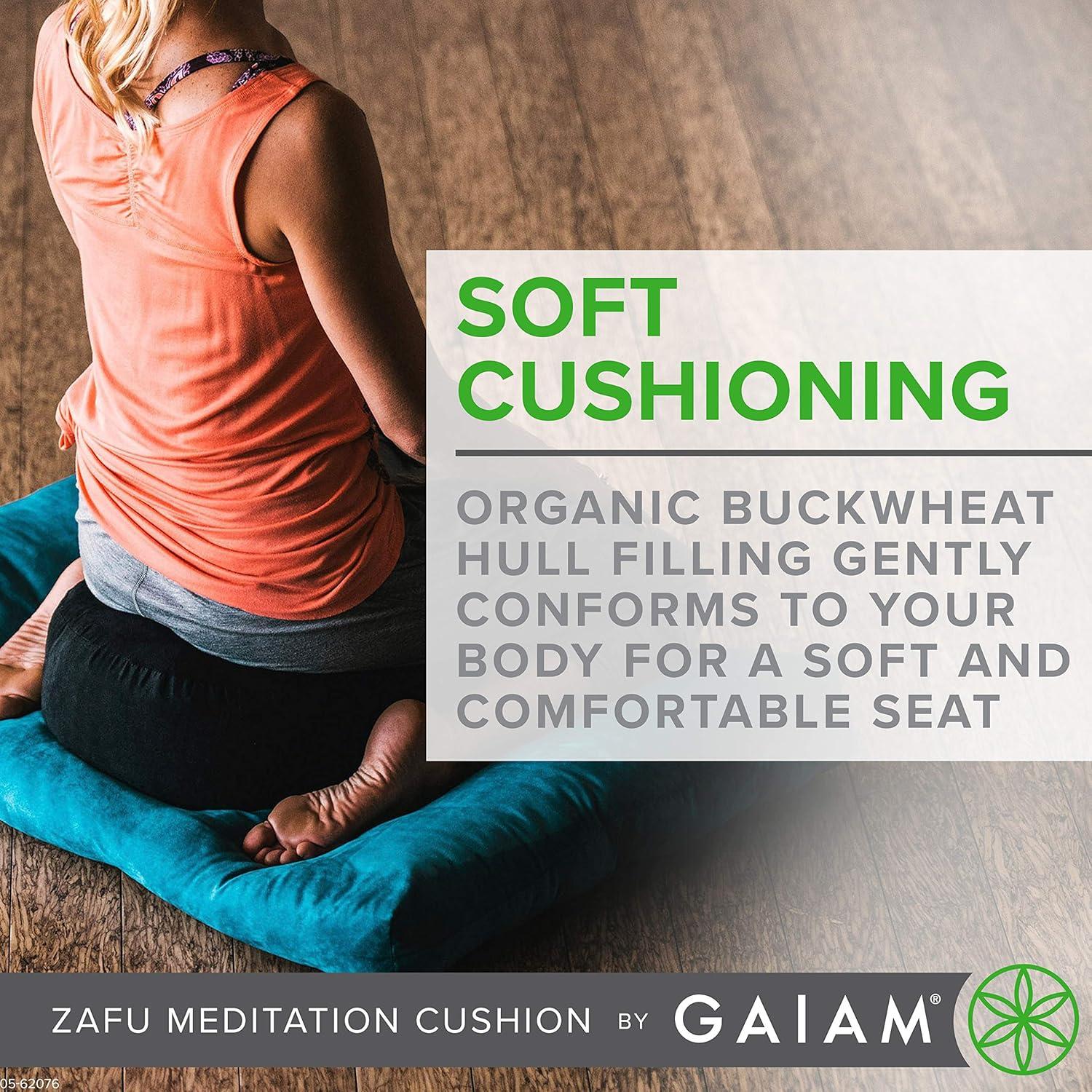 Almohada de Meditación Ergonómica Gaiam Zafu Trigo Sarraceno