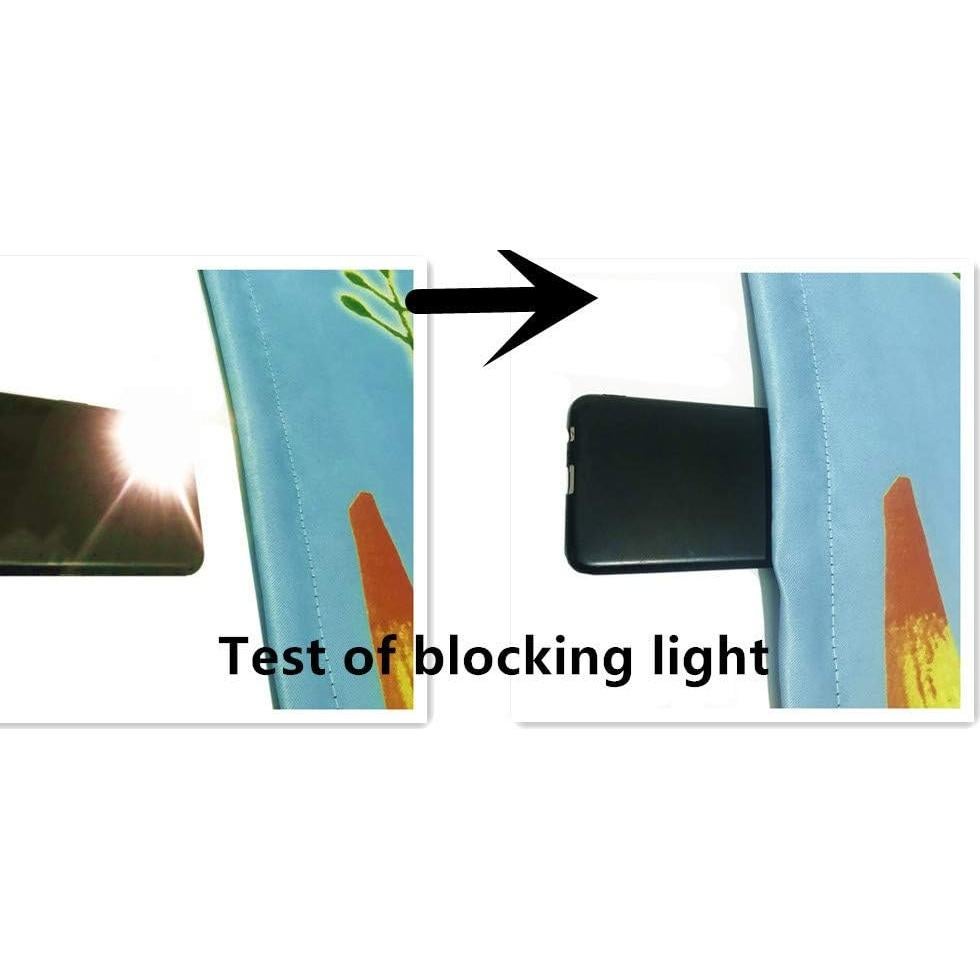 Cortinas Oscurecimiento Absoluto MYRU 2 Paneles 99x160cm