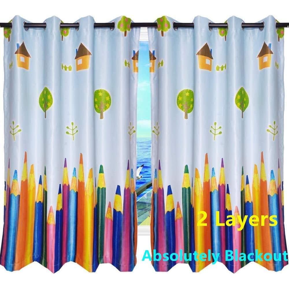 Cortinas Oscurecimiento Absoluto MYRU 2 Paneles 99x160cm