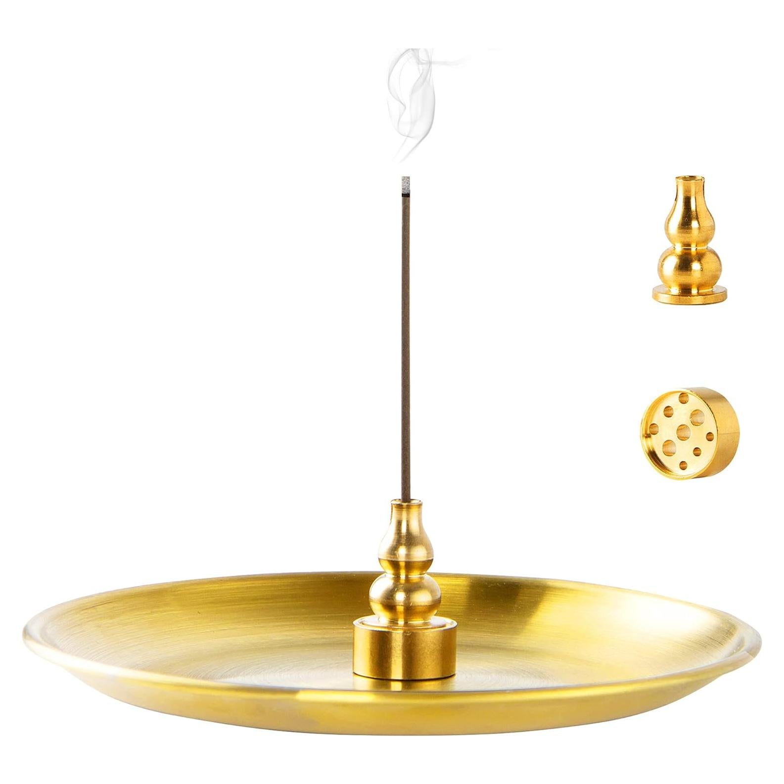 Quemador de Incienso 3 en 1 OSOPOLA Calabaza 14 cm Metal