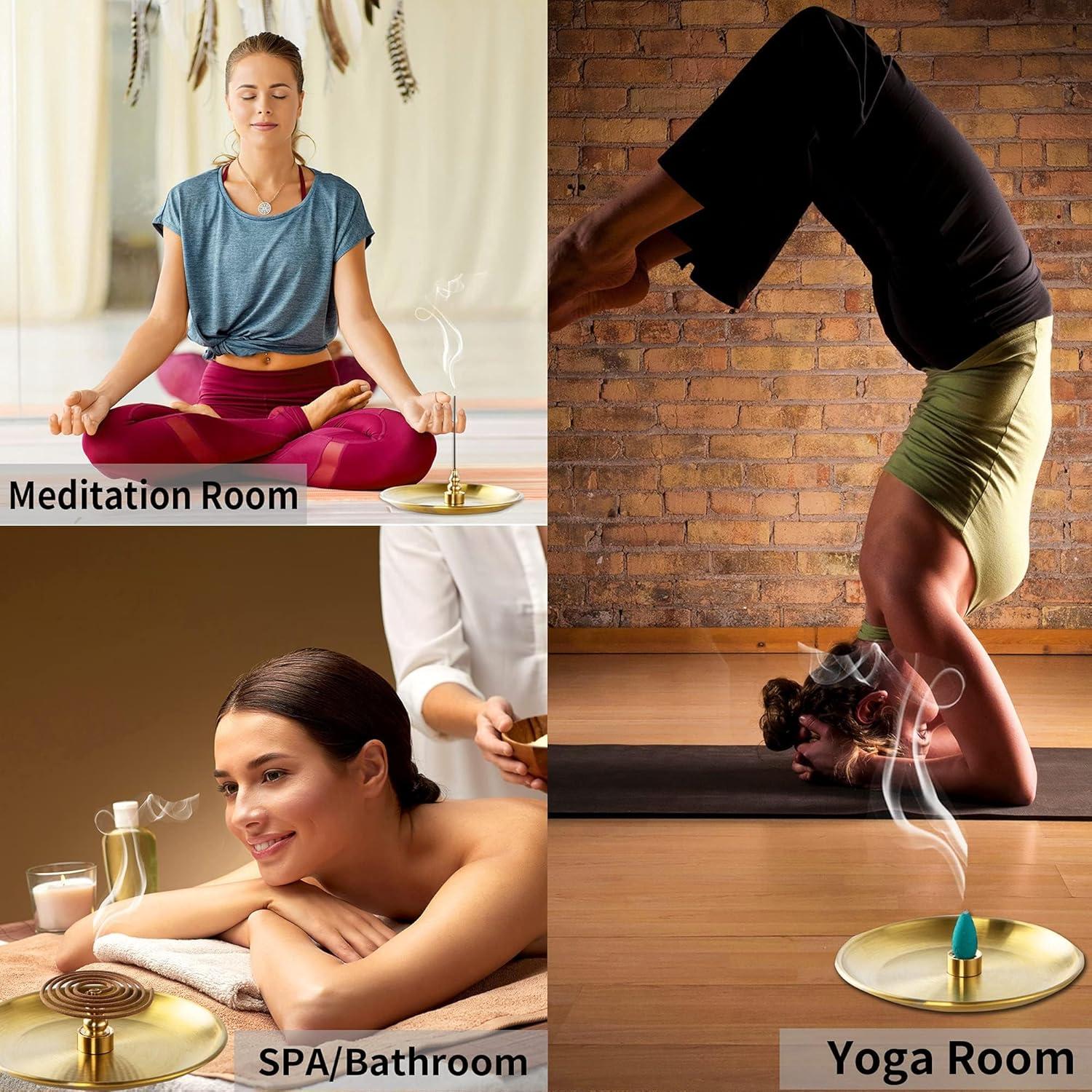 Quemador de Incienso 3 en 1 OSOPOLA Calabaza 14 cm Metal