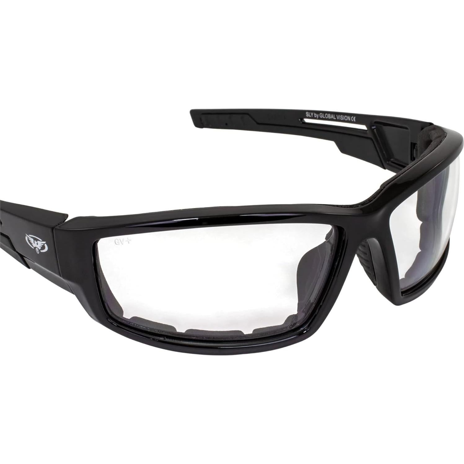 Gafas de sol para motocicleta Global Vision Sly con almohadillas