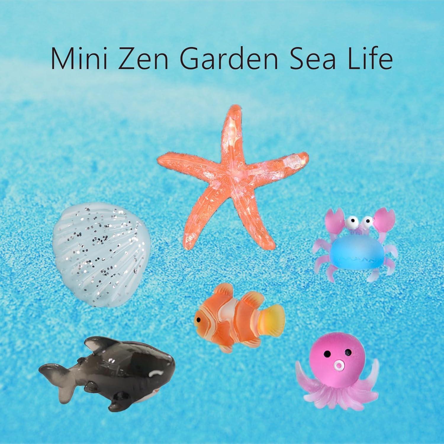 Mini Jardín Zen de Escritorio Jardín Zen Azul 22.5 cm